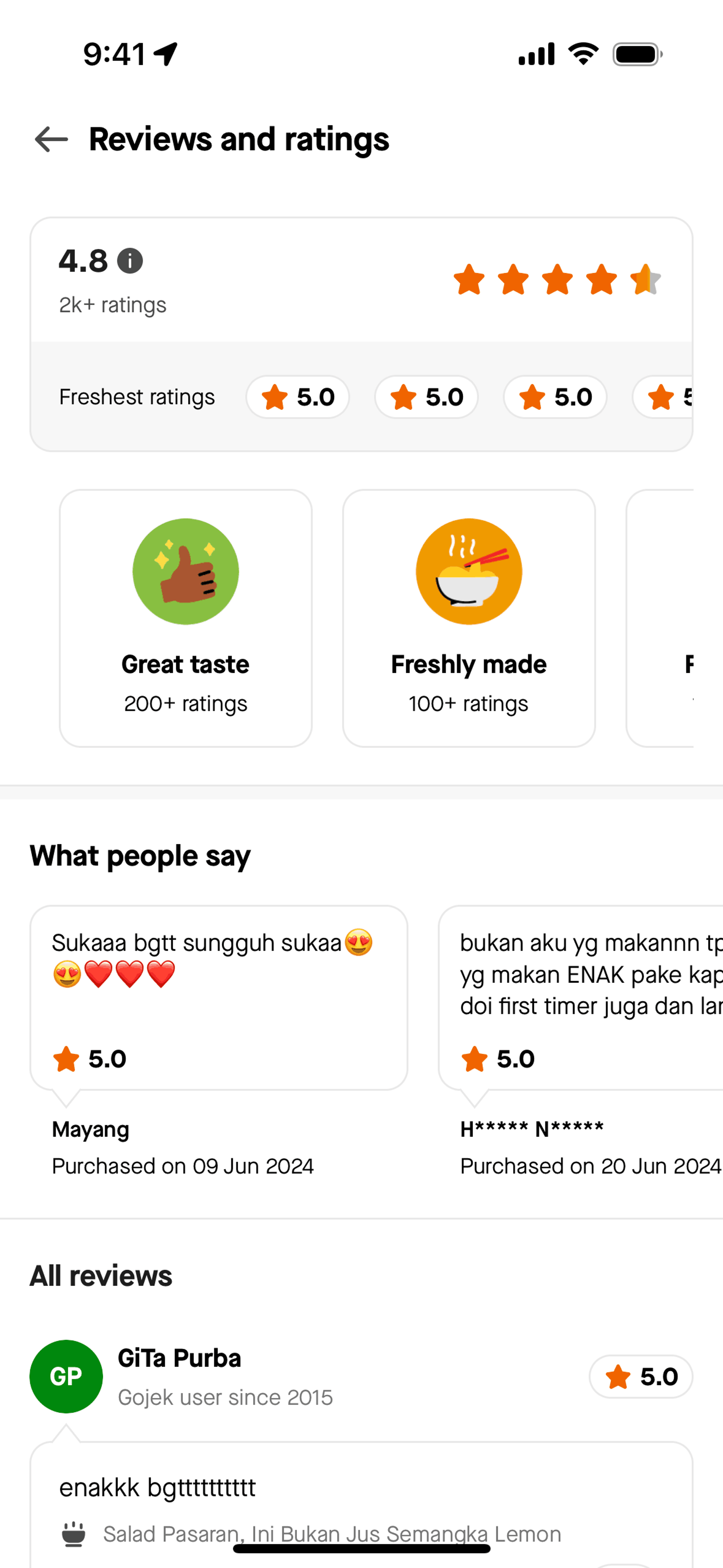 Gojek iOS Travel & Transportation interface screenshot 24