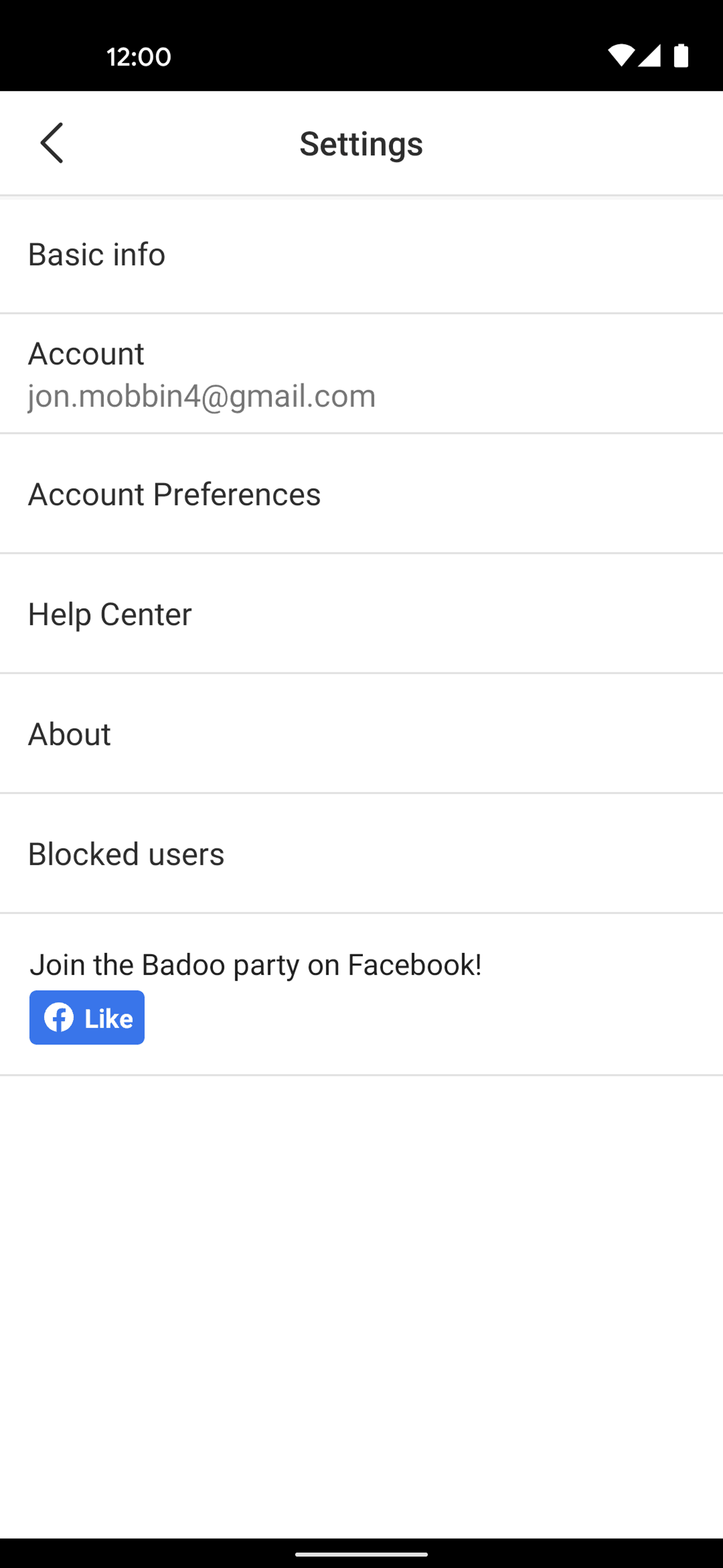 Badoo Android Lifestyle interface screenshot 11