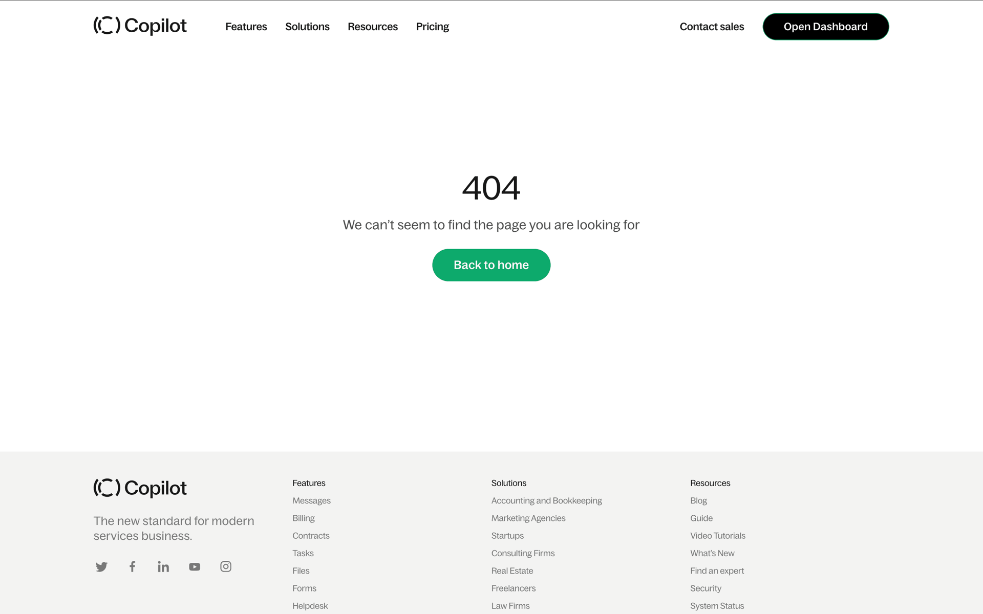 Copilot Web Business interface screenshot 4