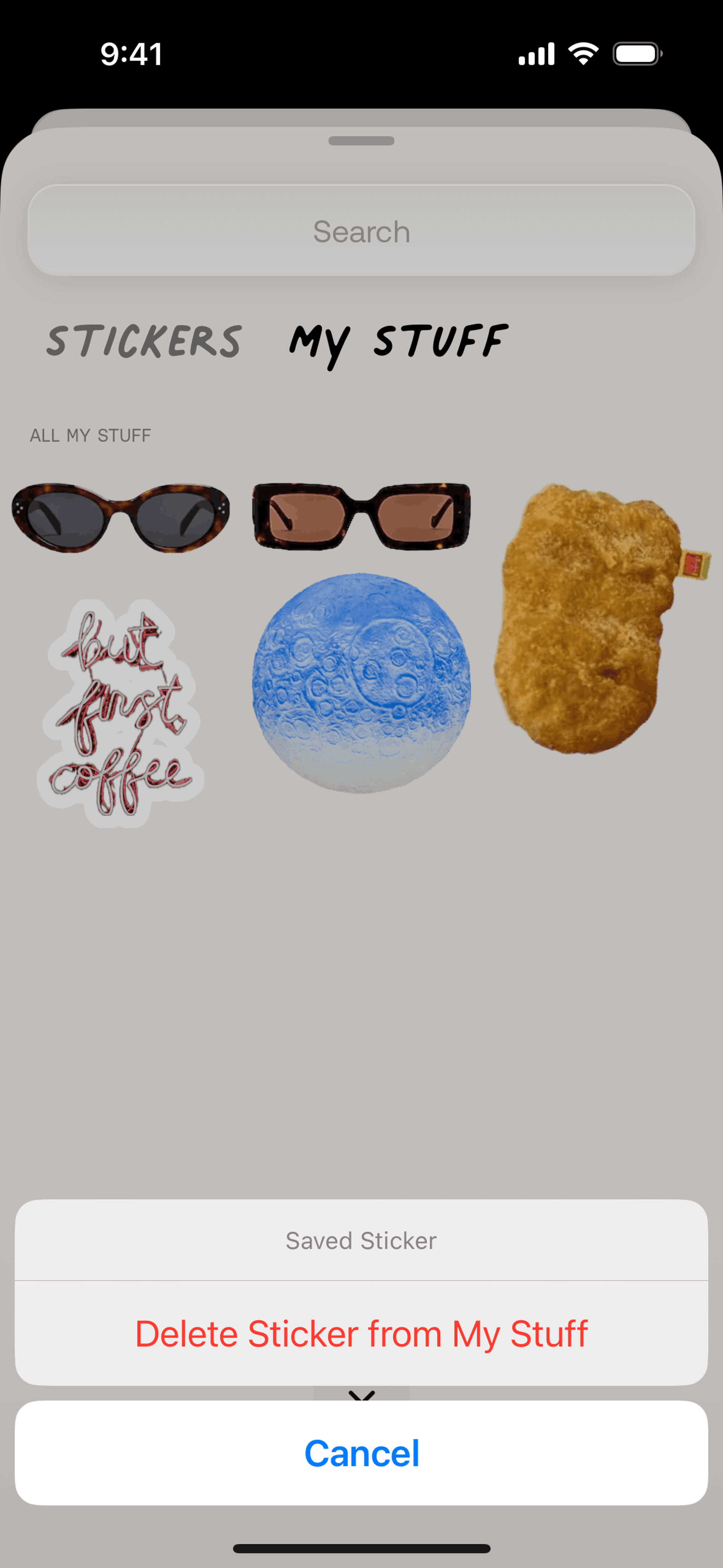 ID iOS Social Networking interface screenshot 20