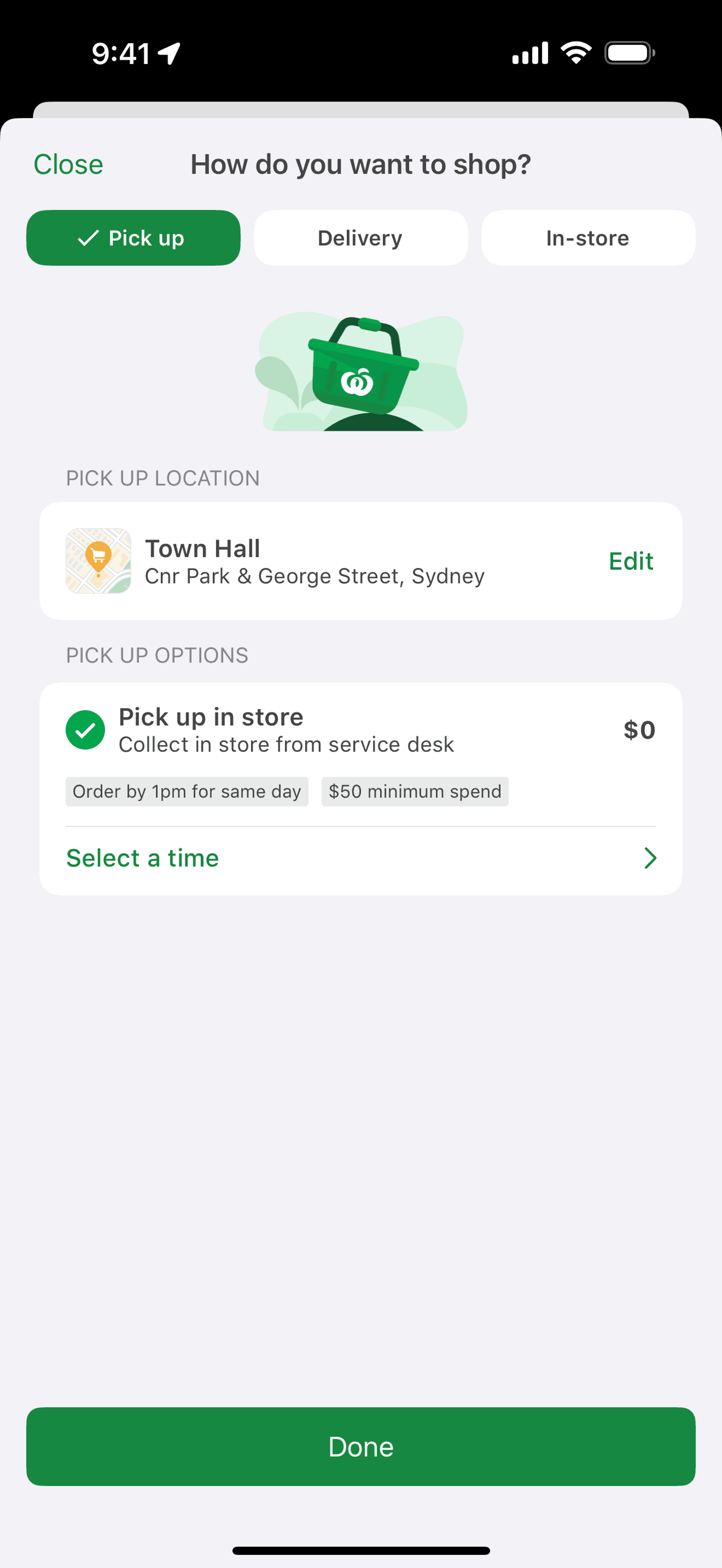 Woolworths iOS Shopping interface screenshot 5