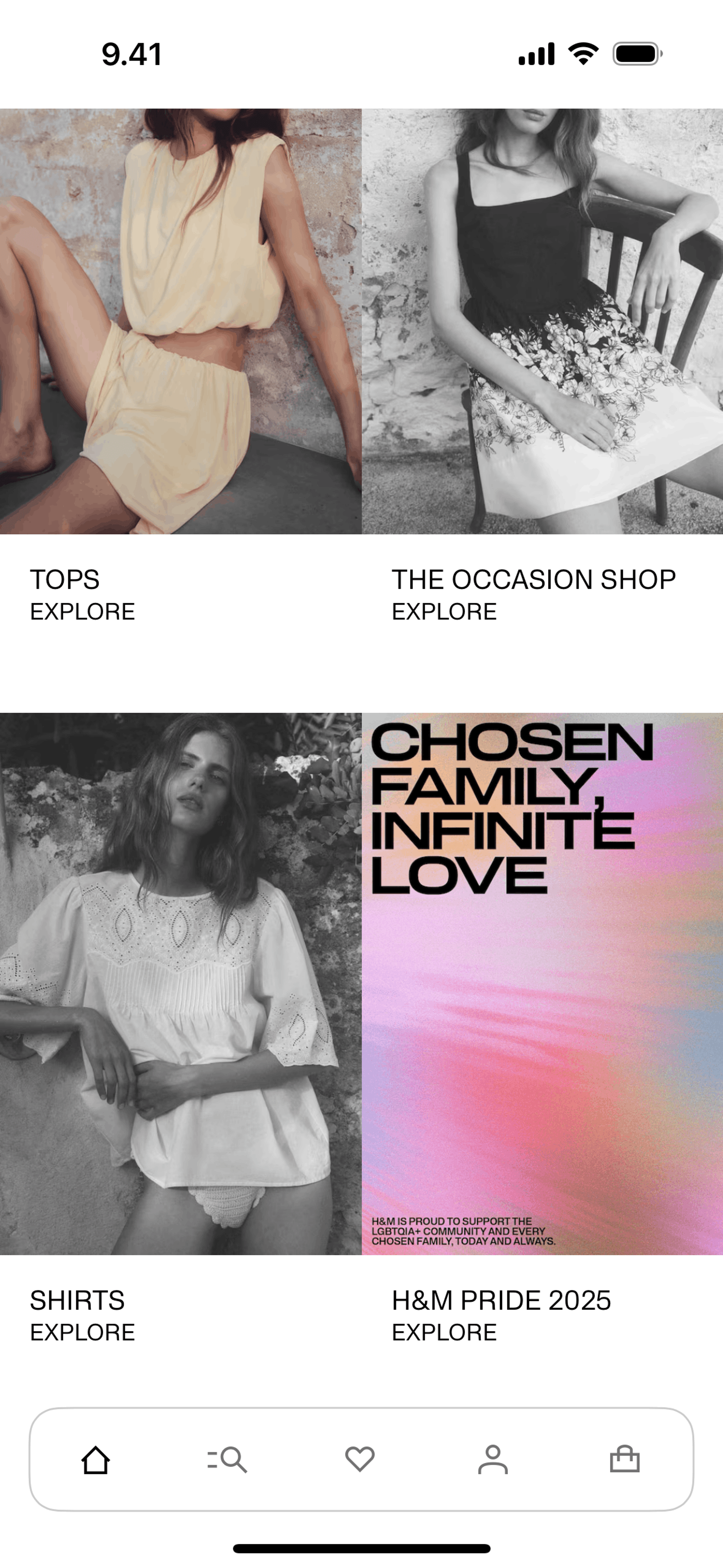 H&M iOS Shopping interface screenshot 20