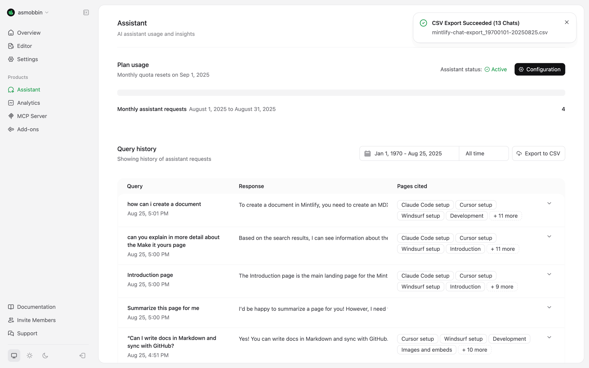 Mintlify Web Developer Tools interface screenshot 3