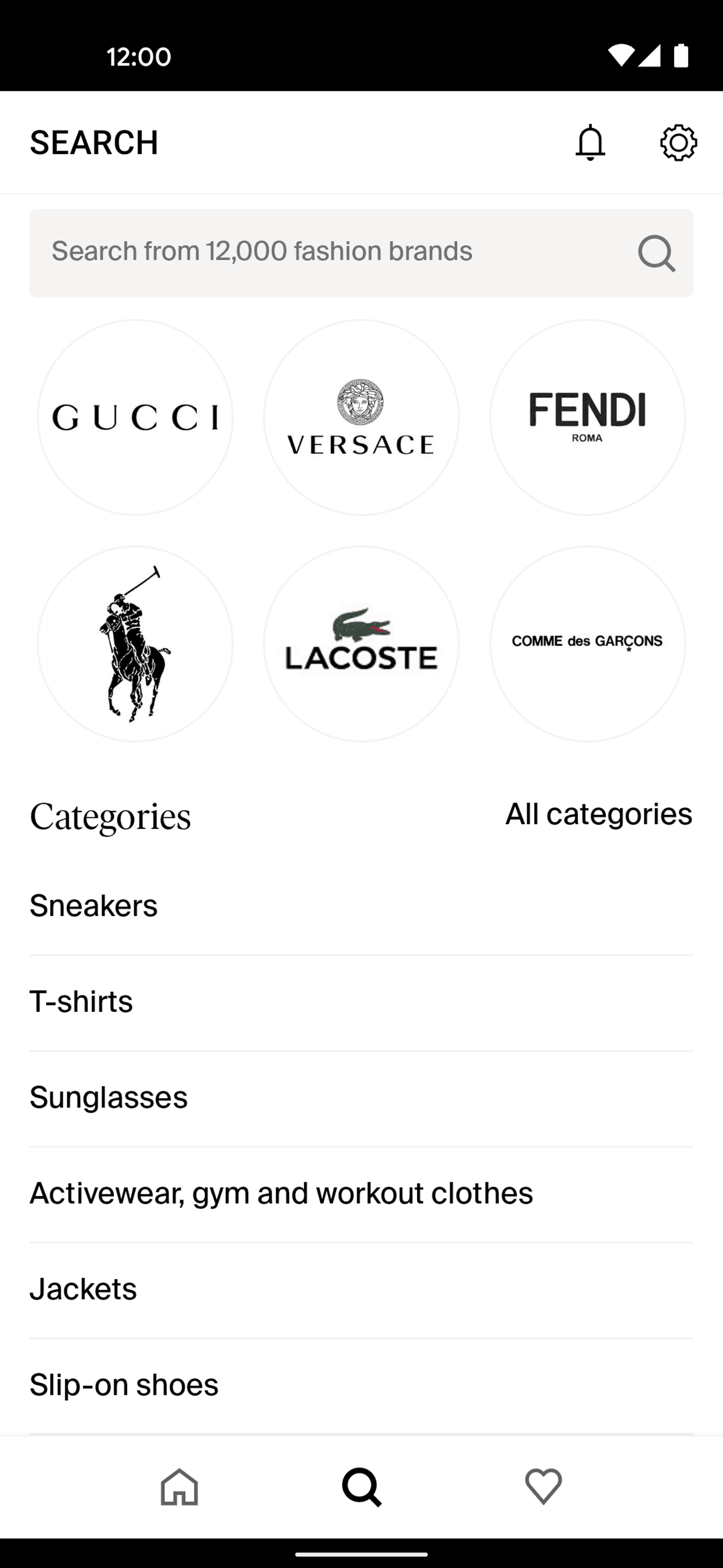 Lyst Android Shopping interface screenshot 21