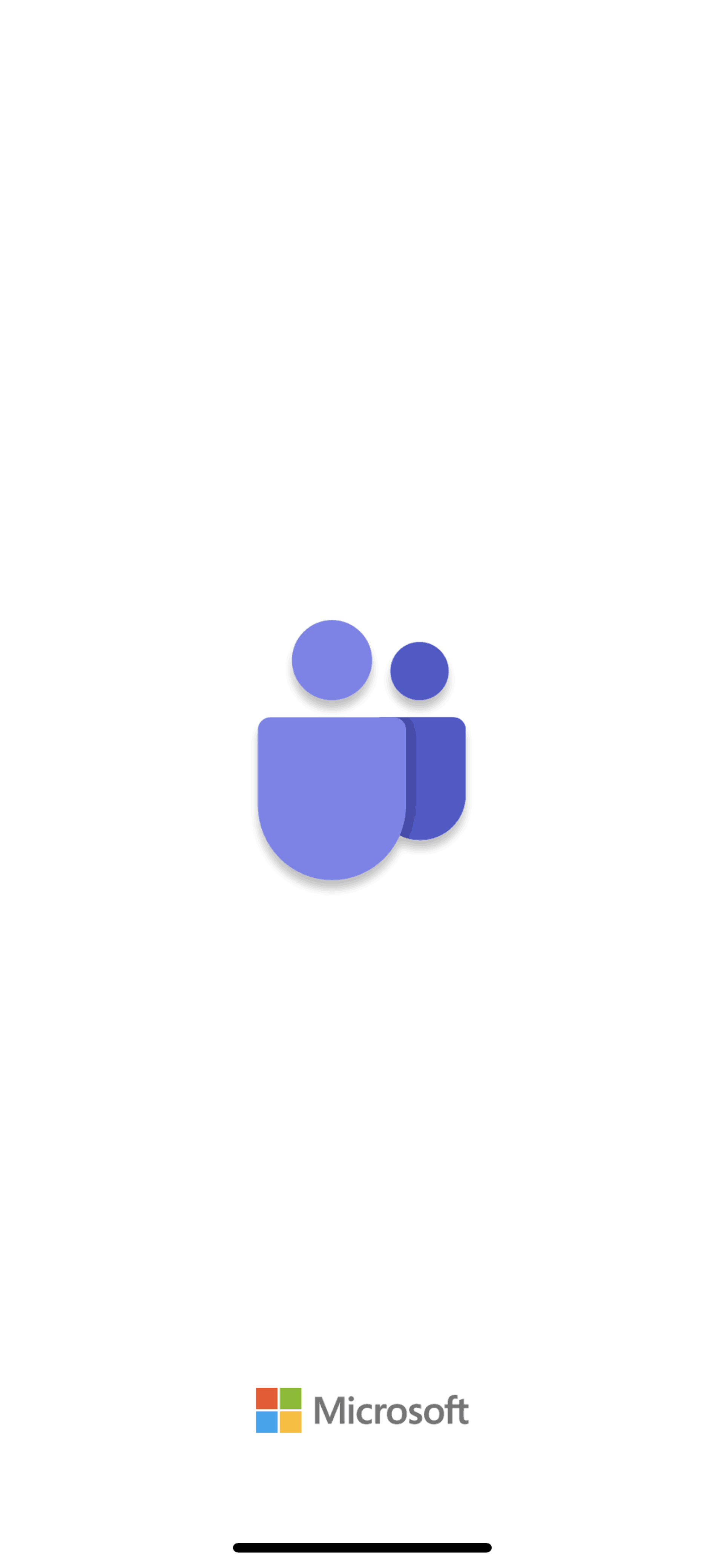 Microsoft Teams iOS Business interface screenshot 1