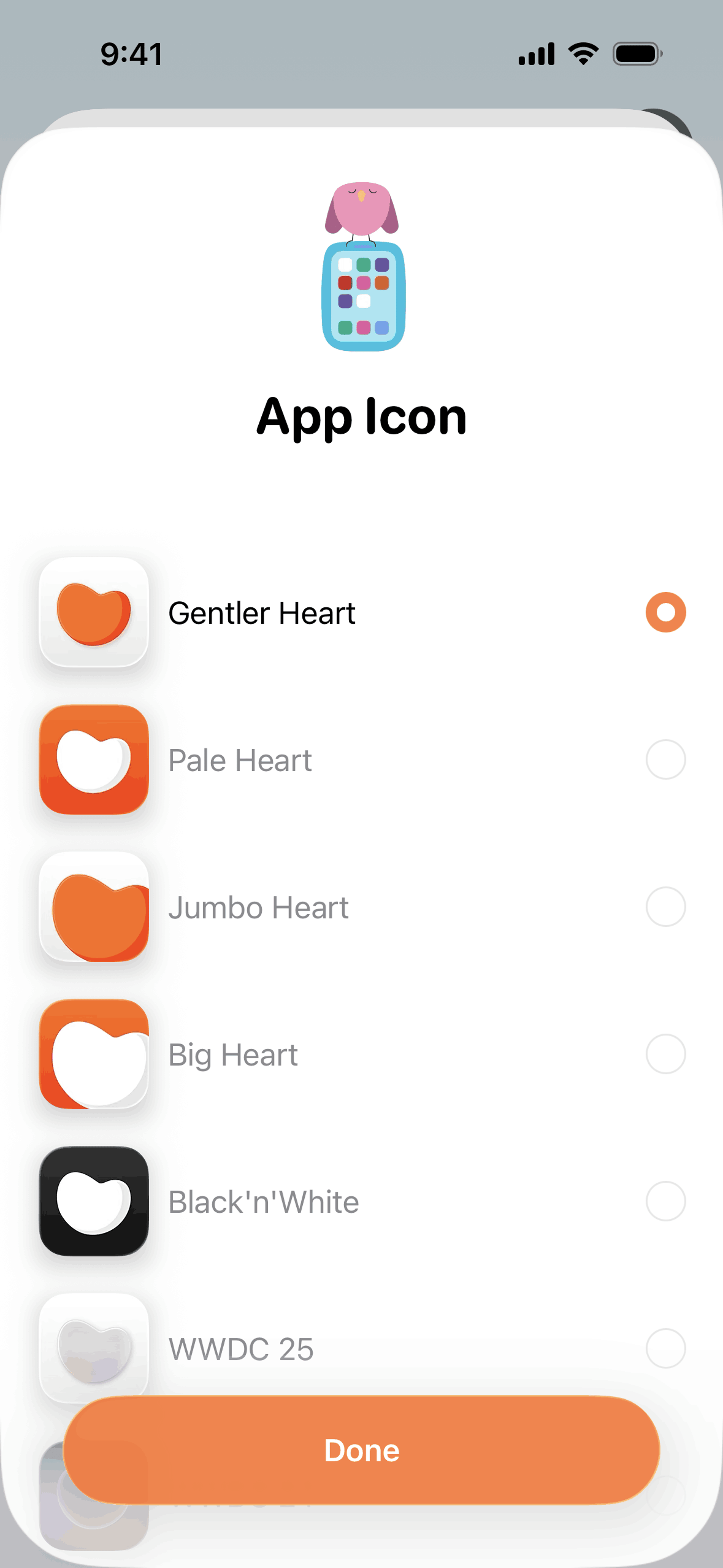 Gentler Streak iOS Health & Fitness interface screenshot 16