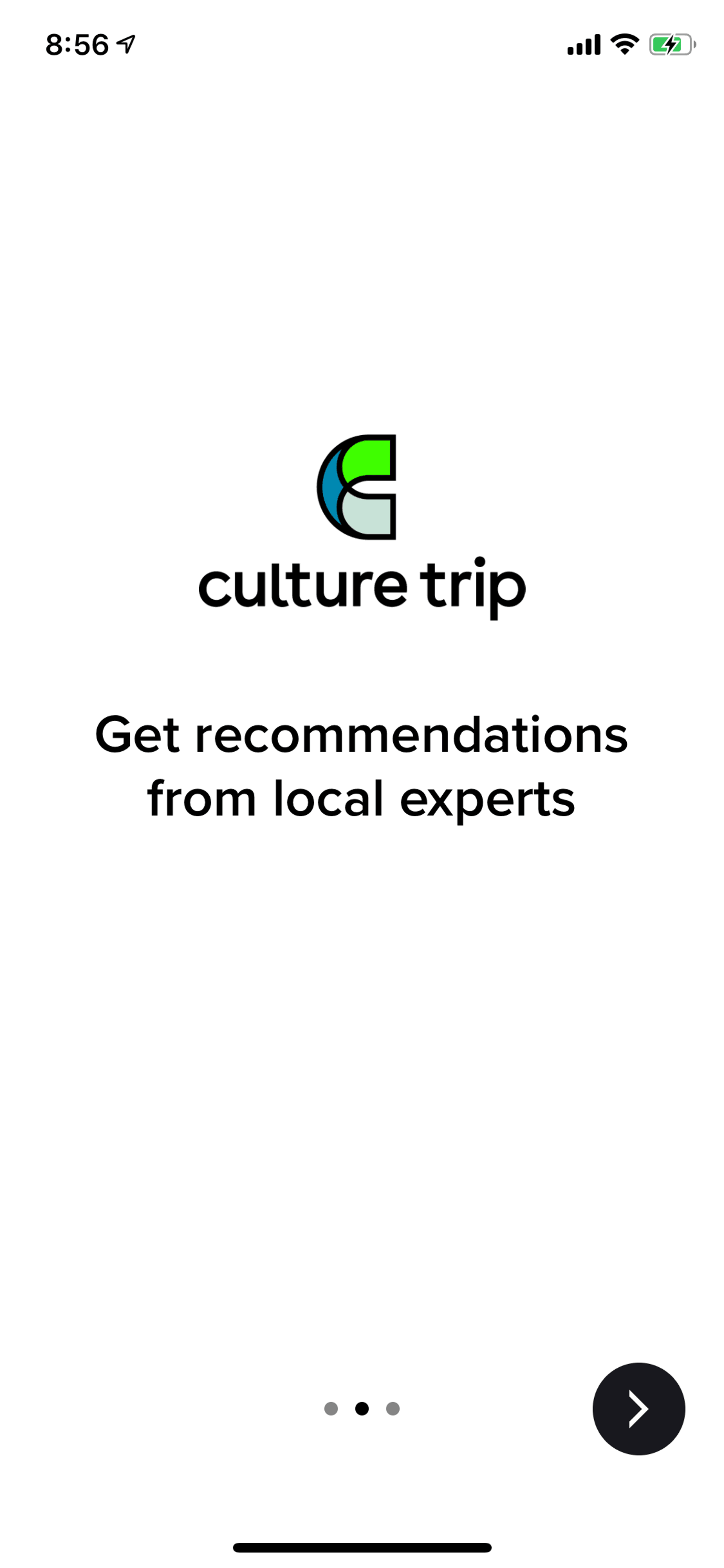 Culture Trip iOS Travel & Transportation interface screenshot 3