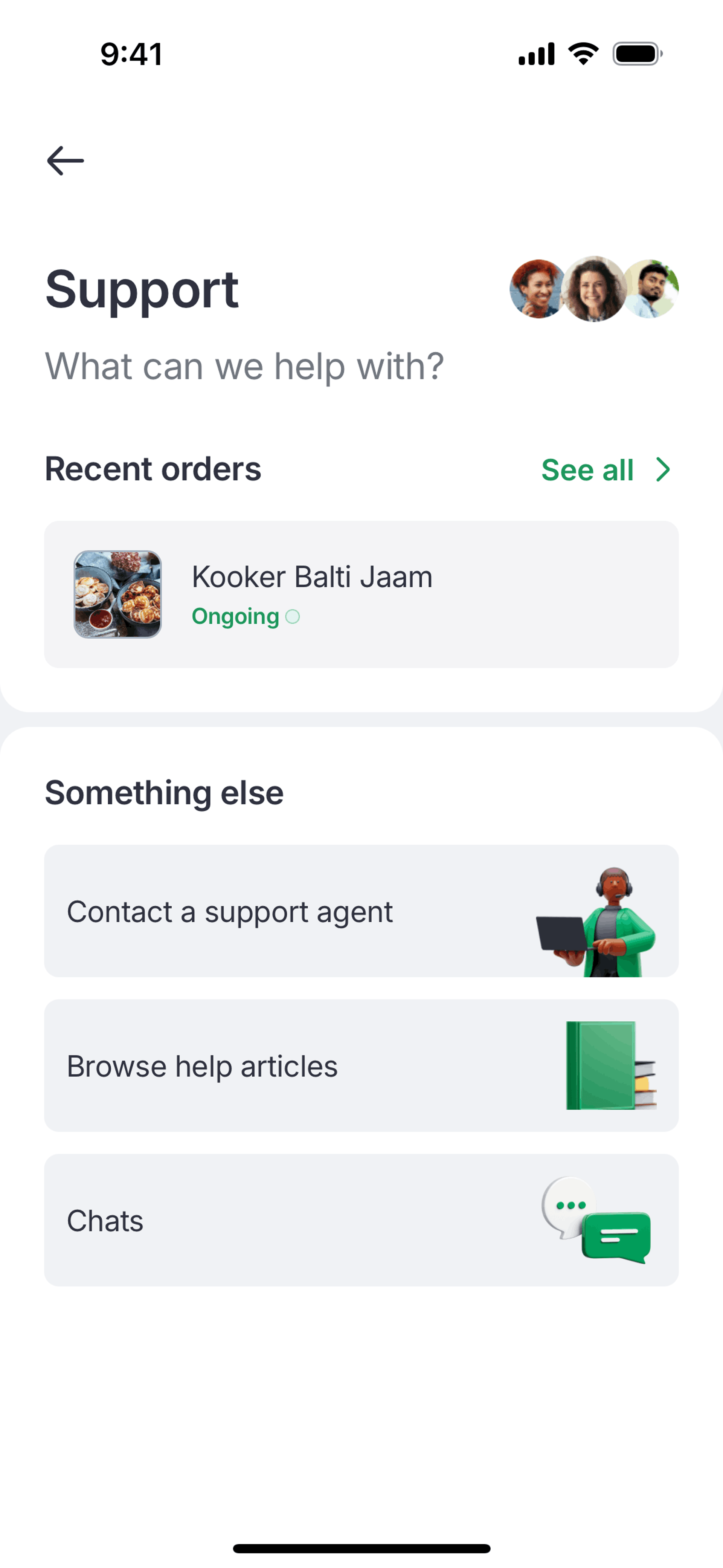 Bolt Food iOS Food & Drink interface screenshot 20