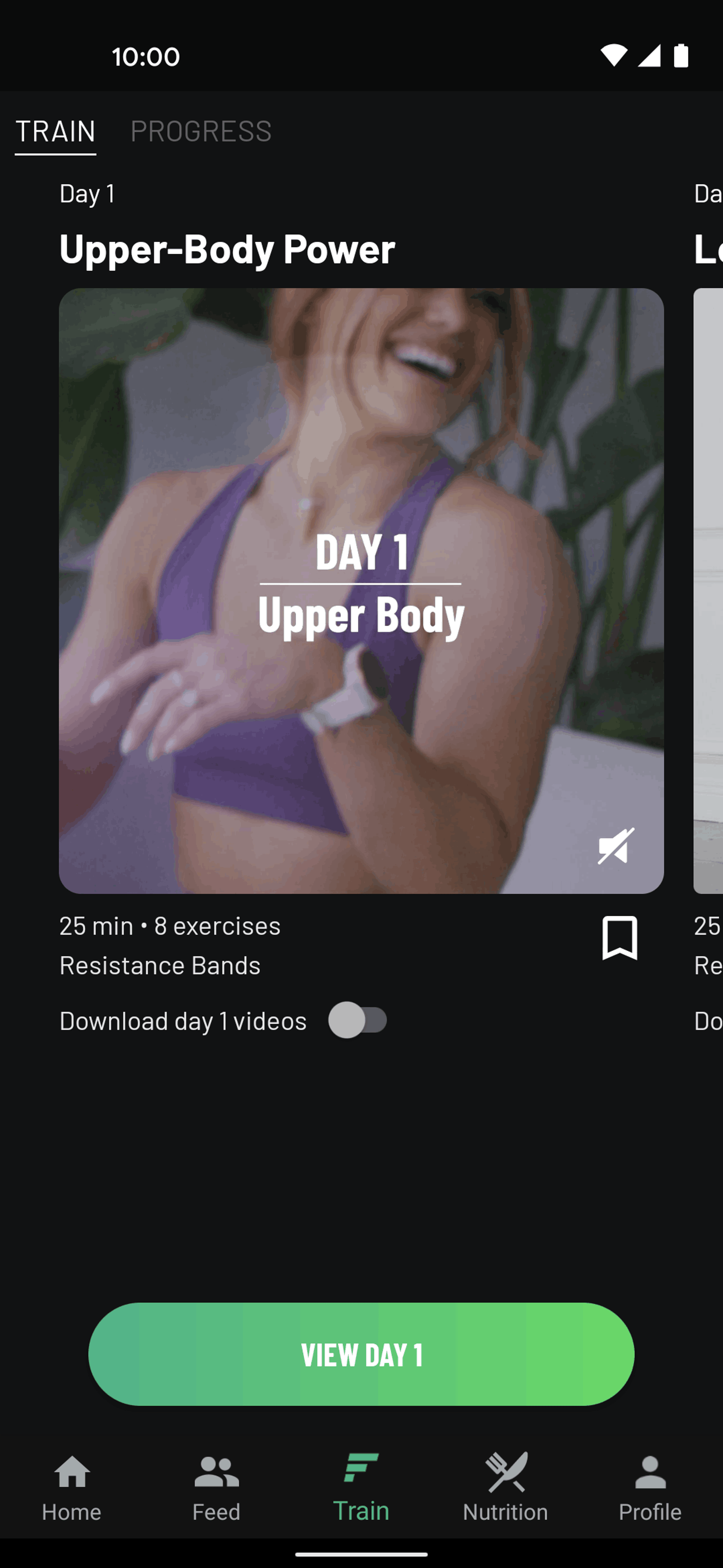 Fitplan Android Health & Fitness interface screenshot 9