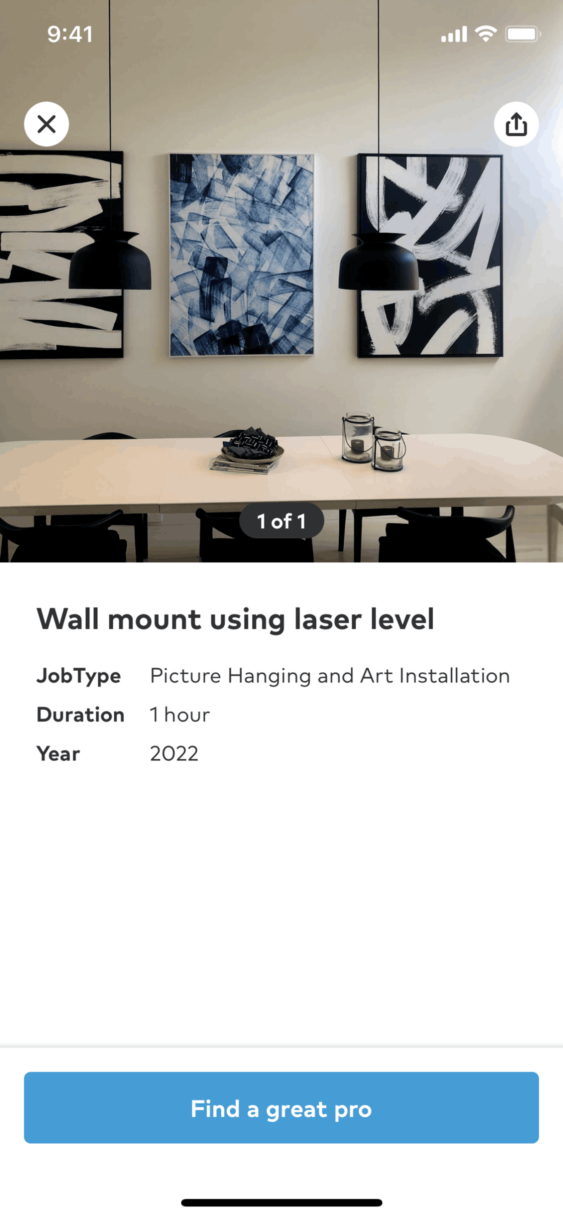 Thumbtack iOS Lifestyle interface screenshot 7