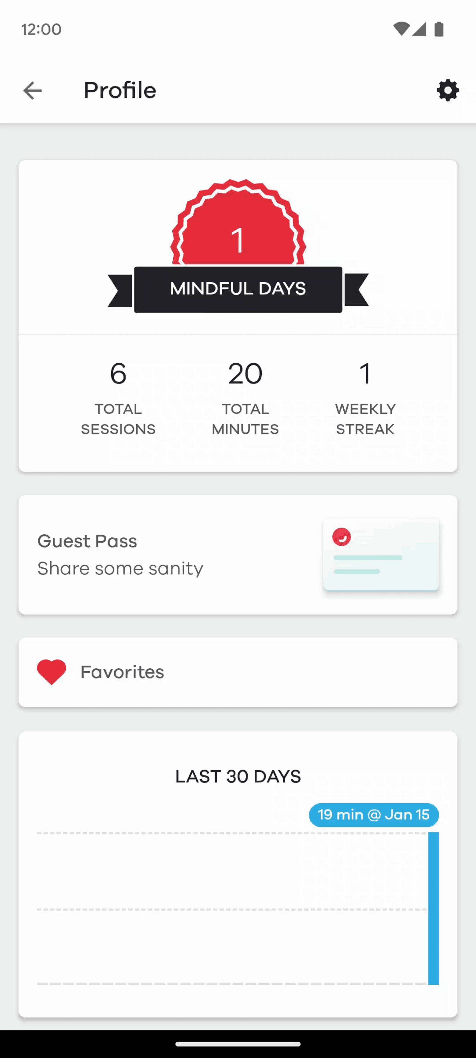 Ten Percent Happier Android Health & Fitness interface screenshot 4