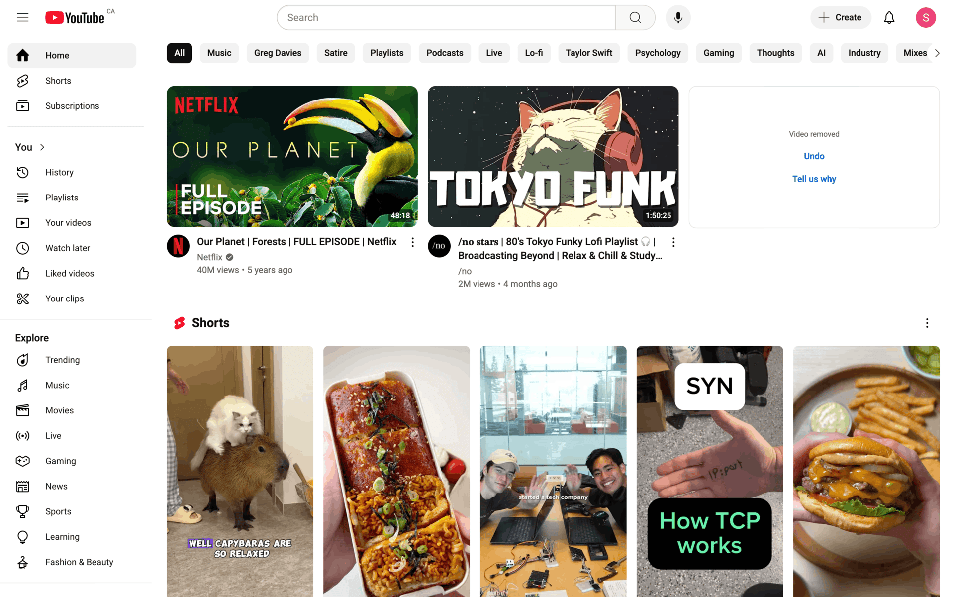 YouTube Web Photo & Video interface screenshot 4