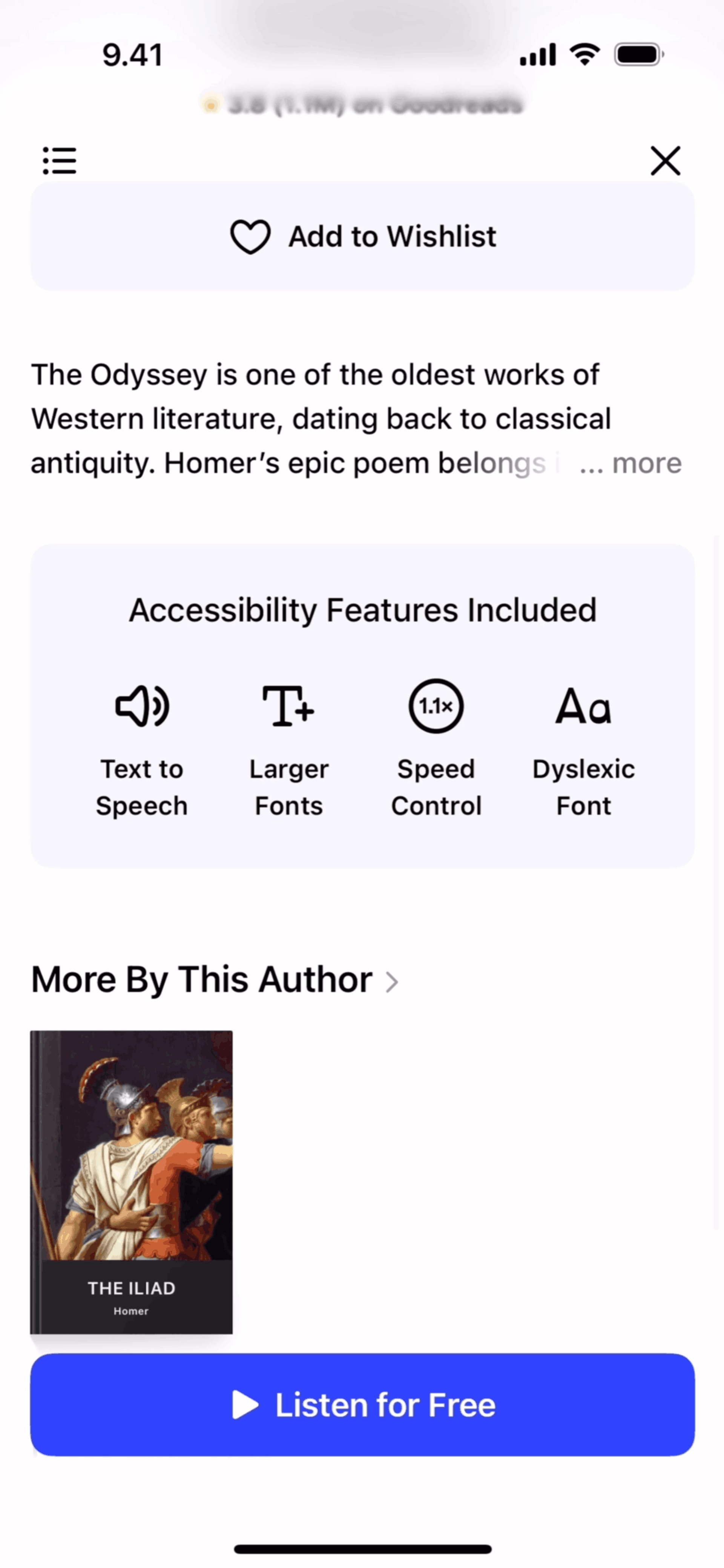 Speechify iOS Productivity interface screenshot 19