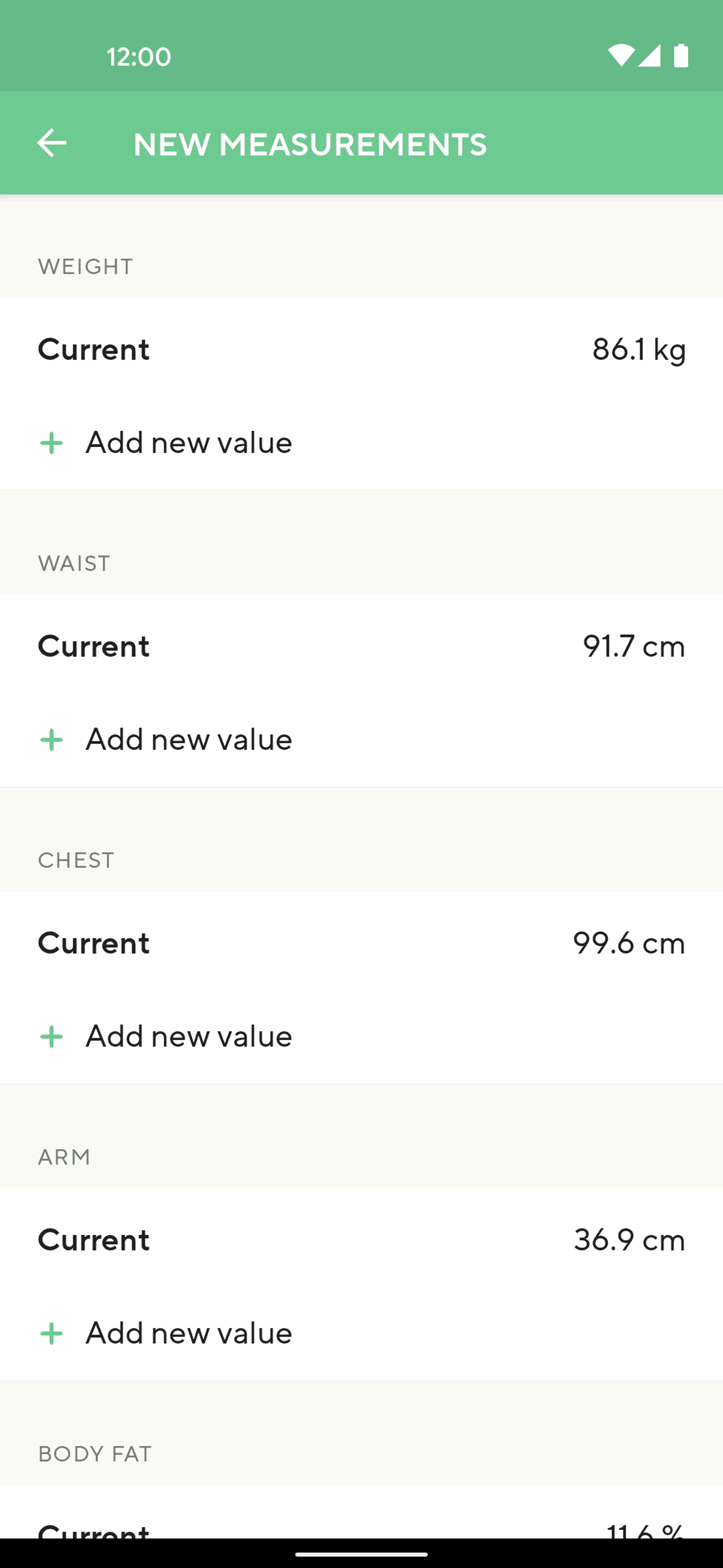 Lifesum Android Health & Fitness interface screenshot 24