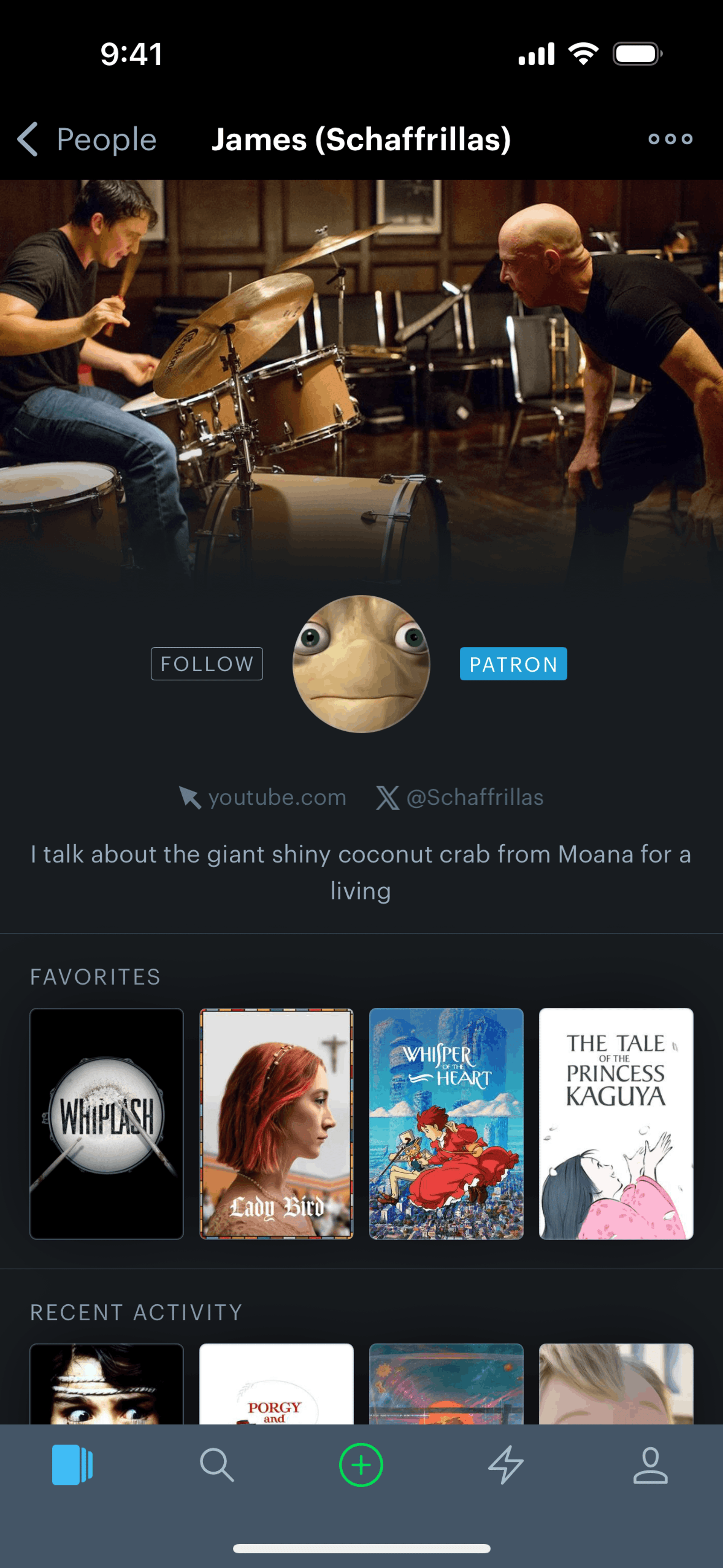 Letterboxd iOS Social Networking interface screenshot 8