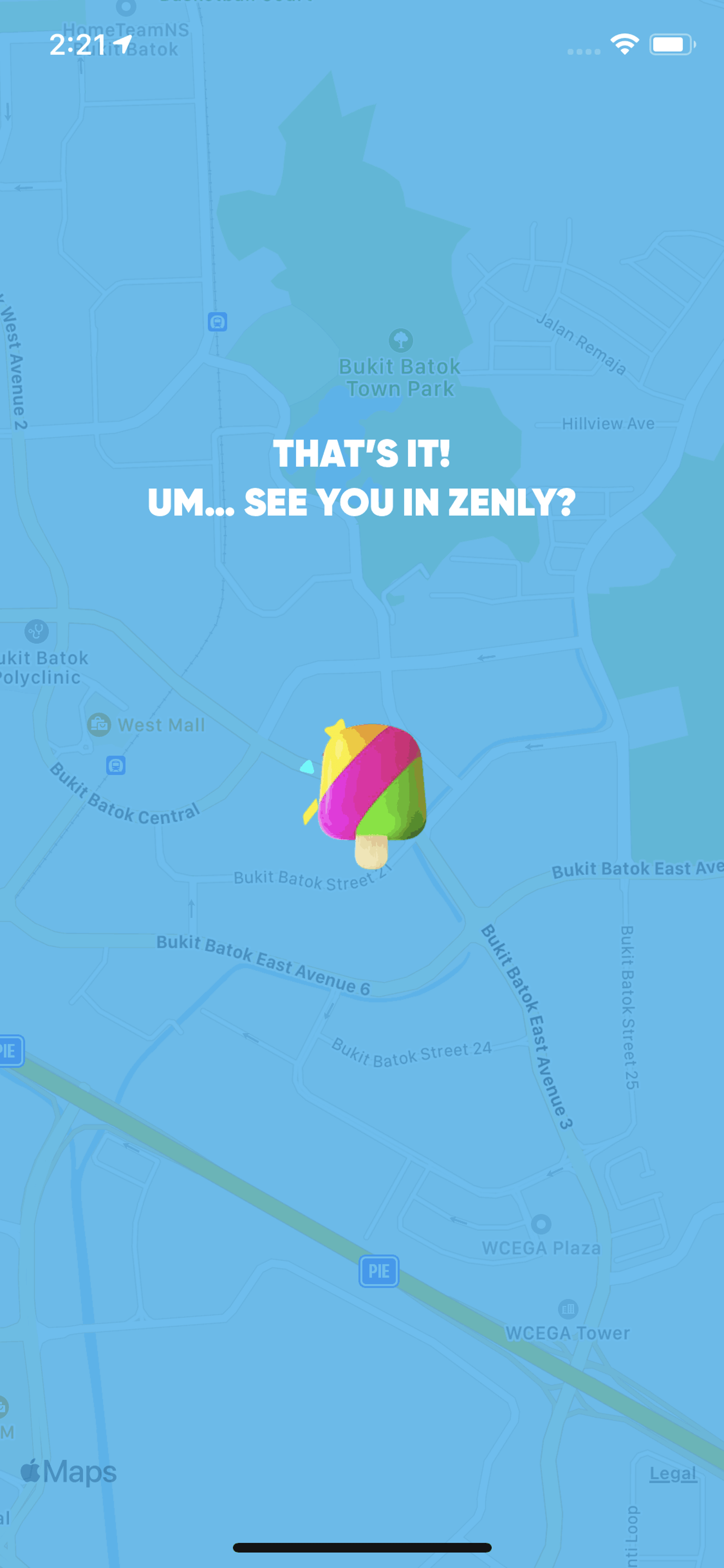 zenly iOS Social Networking interface screenshot 22