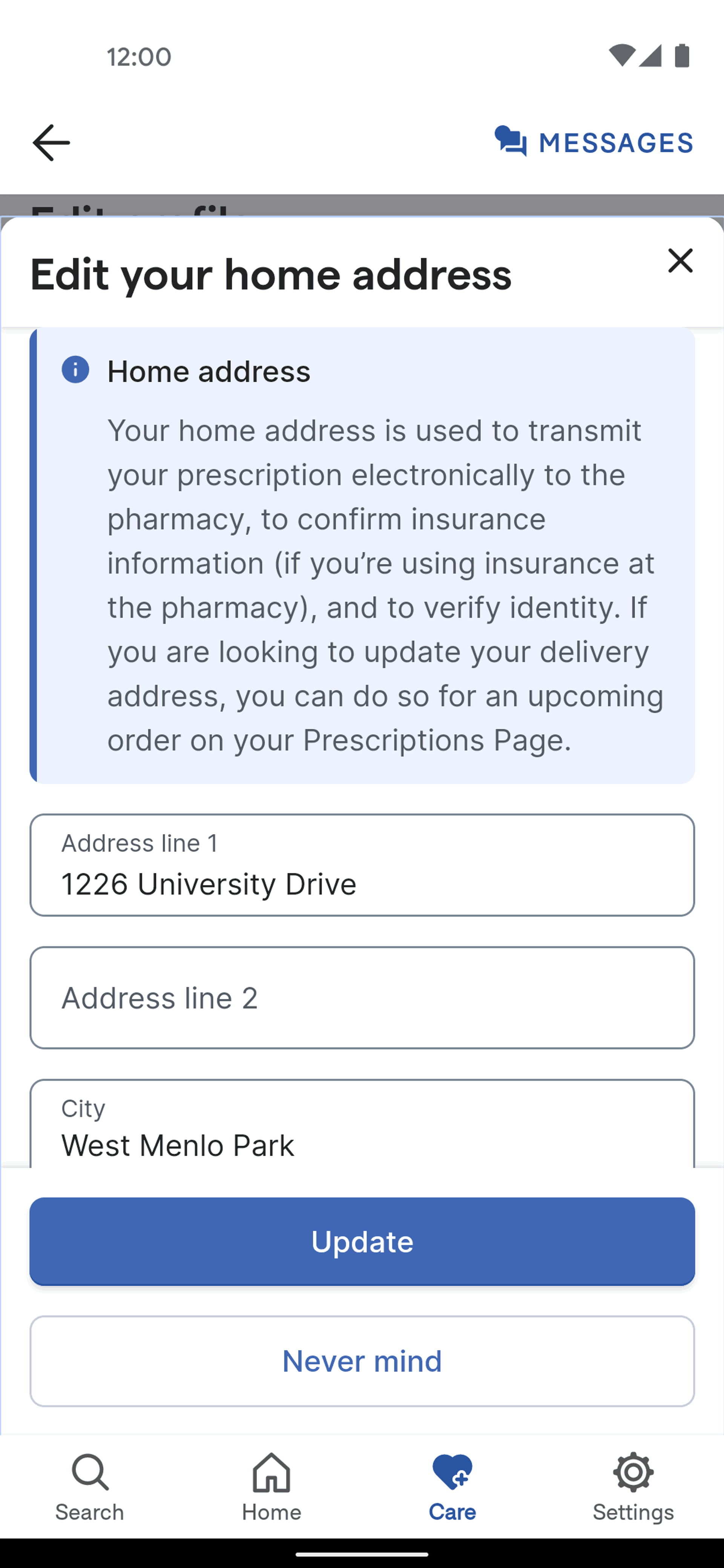 GoodRx Android Medical interface screenshot 18