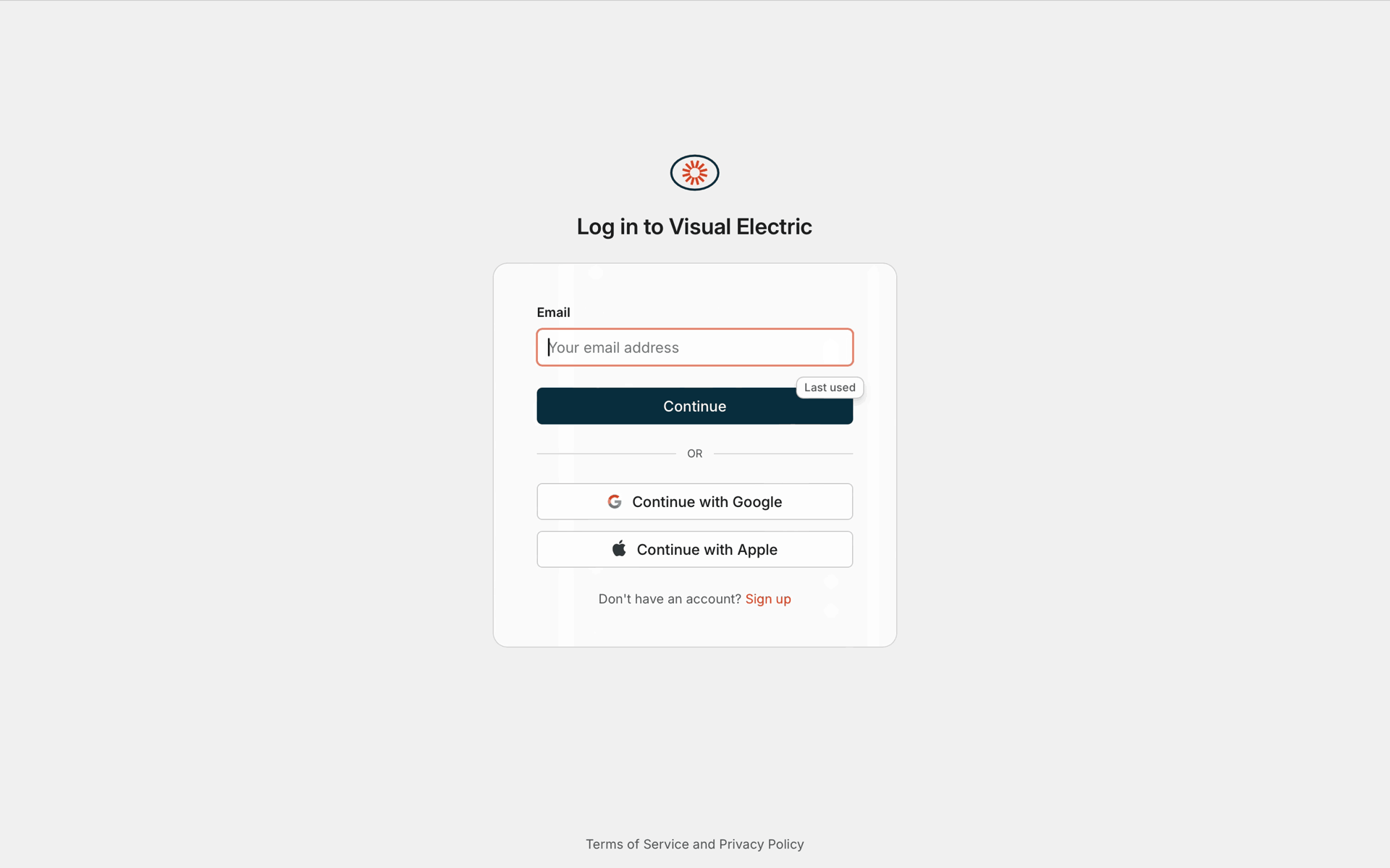 Visual Electric Web AI interface screenshot 13