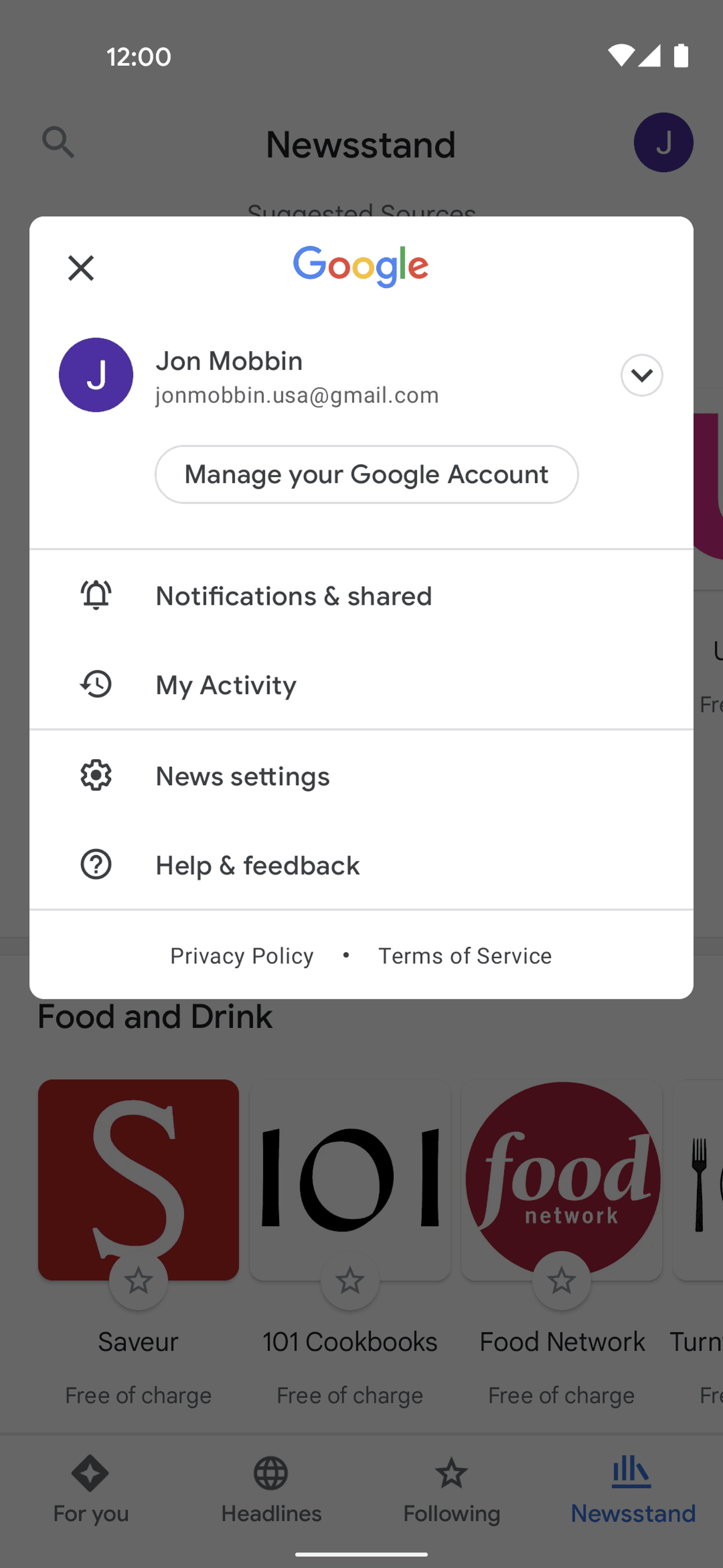 Google News Android News interface screenshot 23