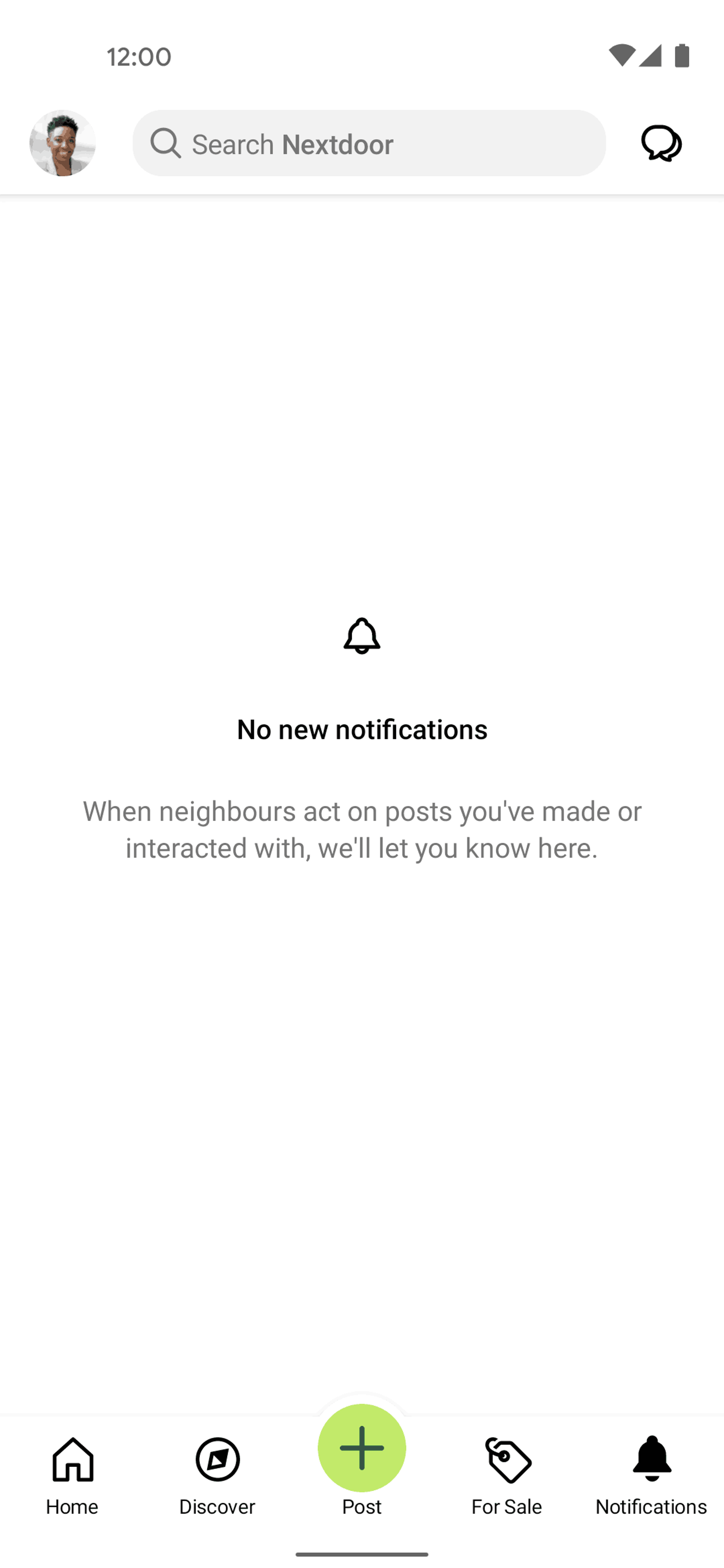 Nextdoor Android News interface screenshot 3