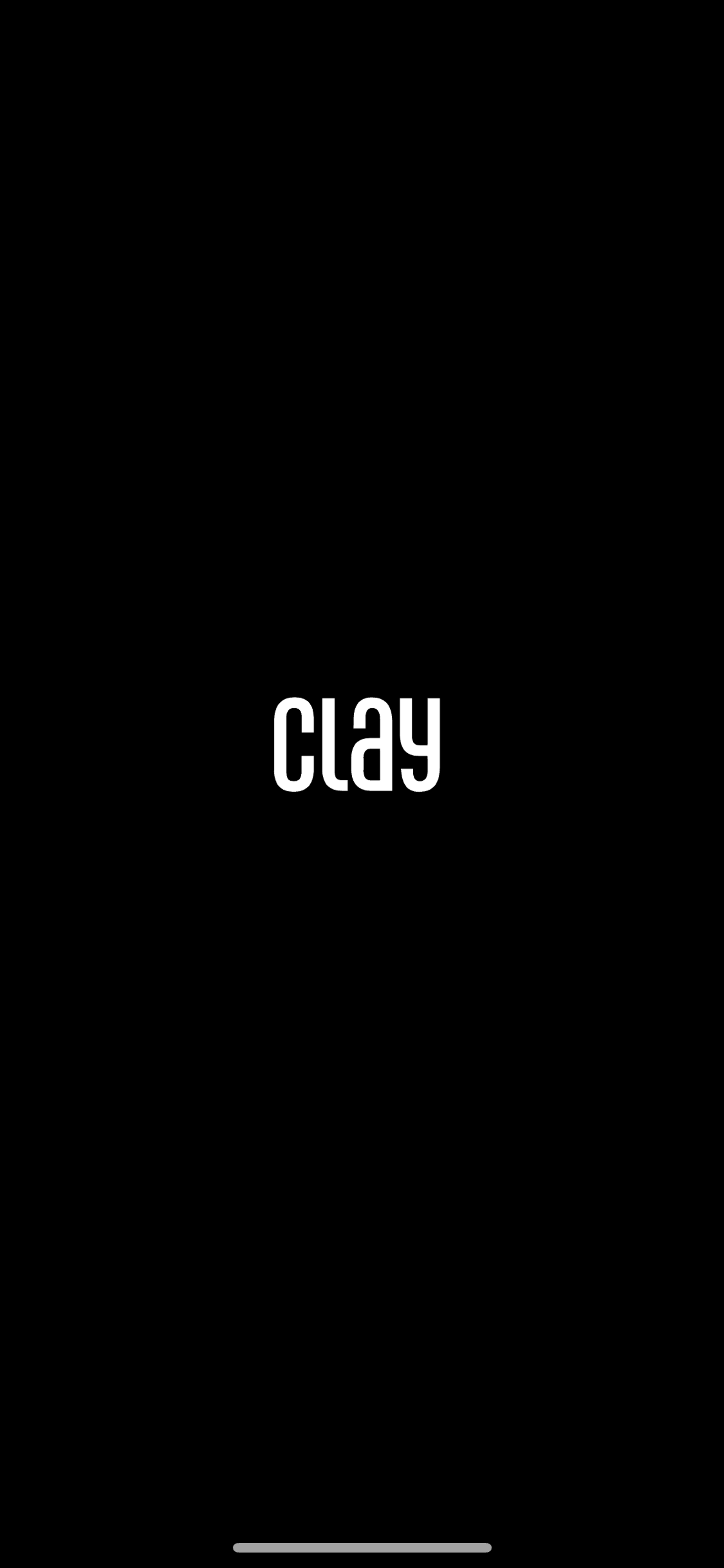 Clay iOS Productivity interface screenshot 1