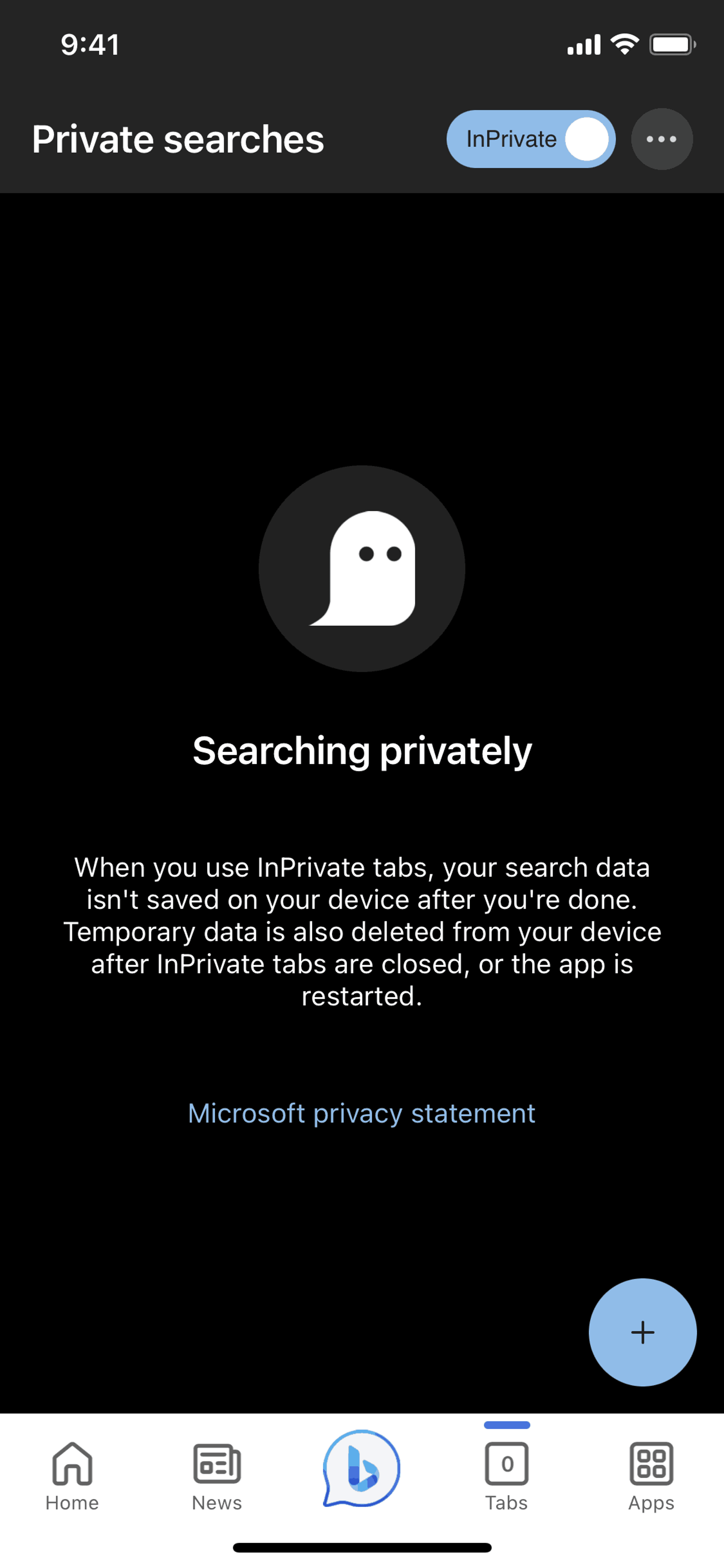 Bing iOS AI interface screenshot 22
