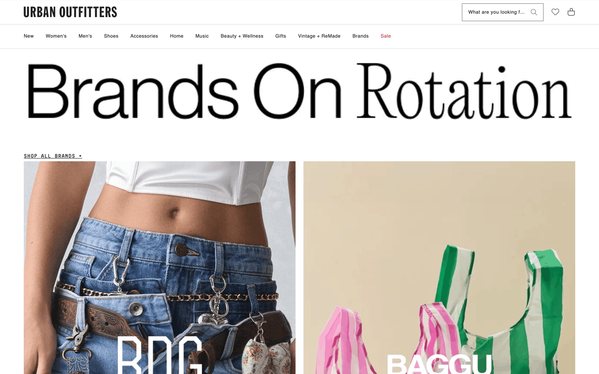 Urban Outfitters Web Shopping interface screenshot 7