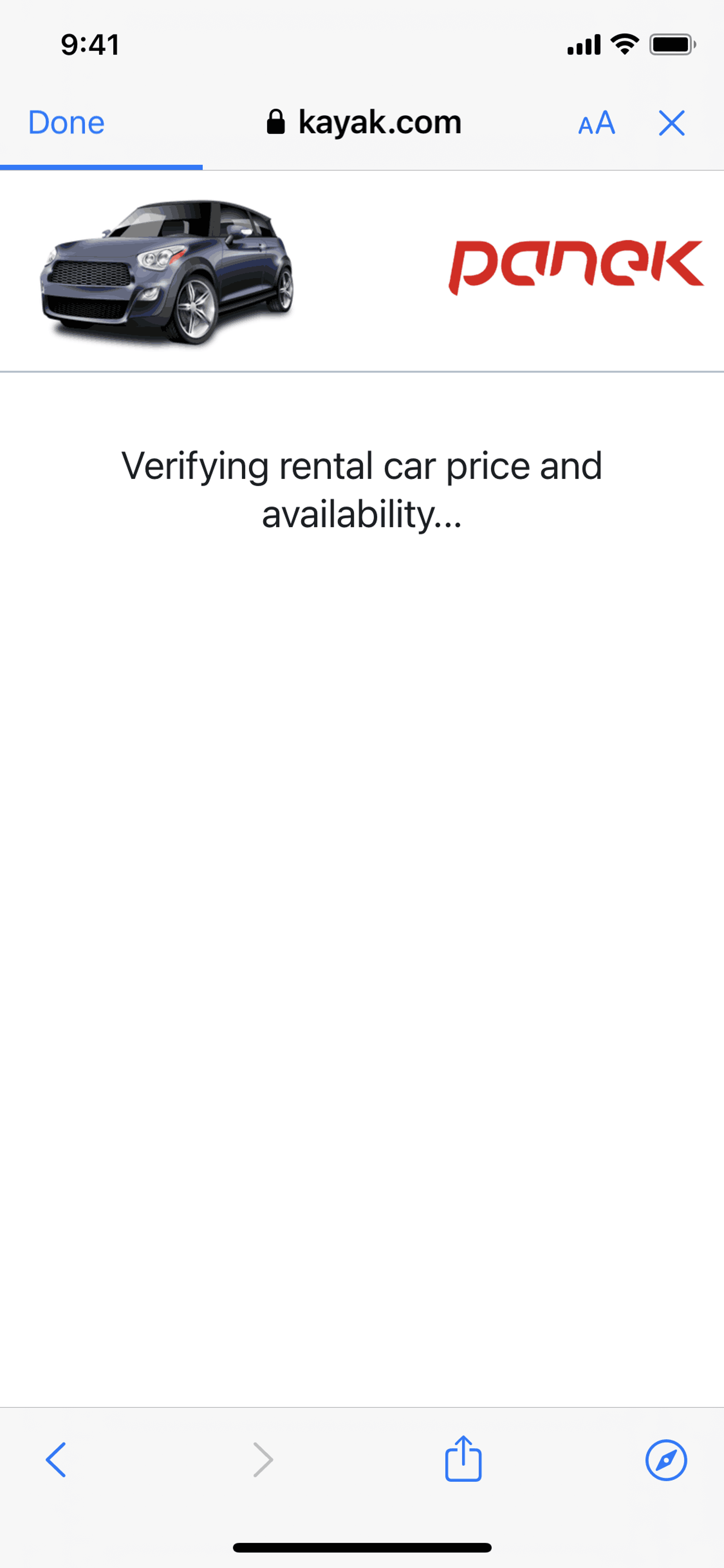 KAYAK iOS Travel & Transportation interface screenshot 12