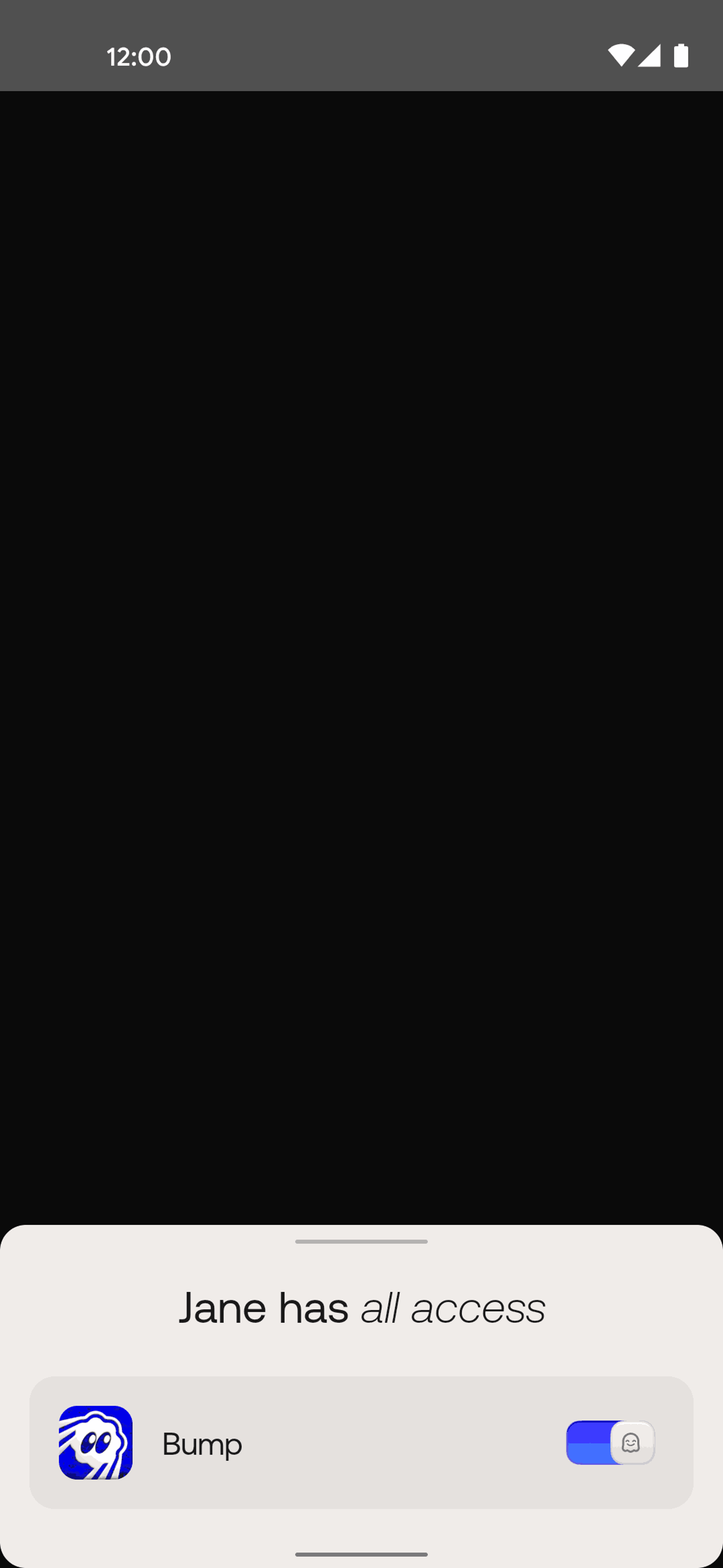 Bump Android Social Networking interface screenshot 19