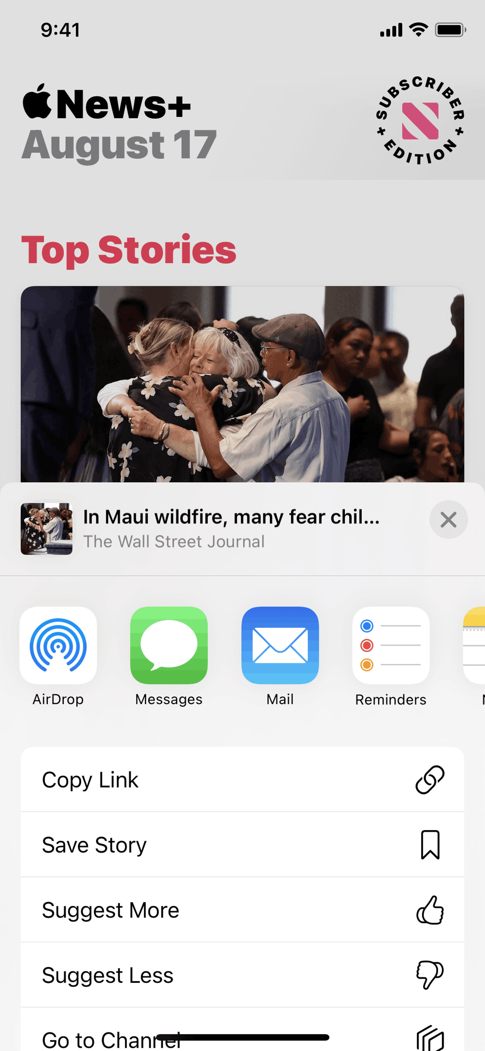Apple News iOS News interface screenshot 23