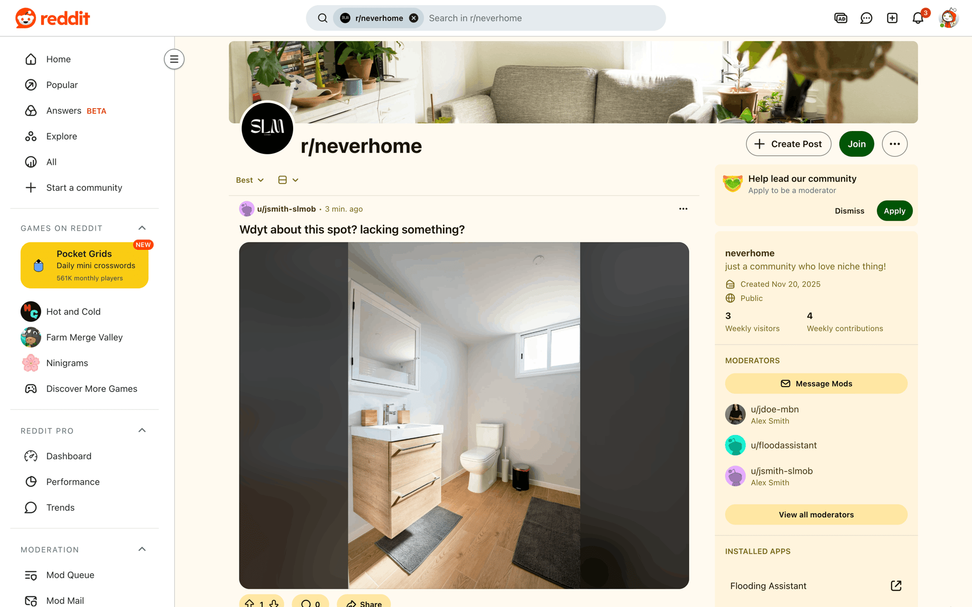 Reddit Web Social Networking interface screenshot 5