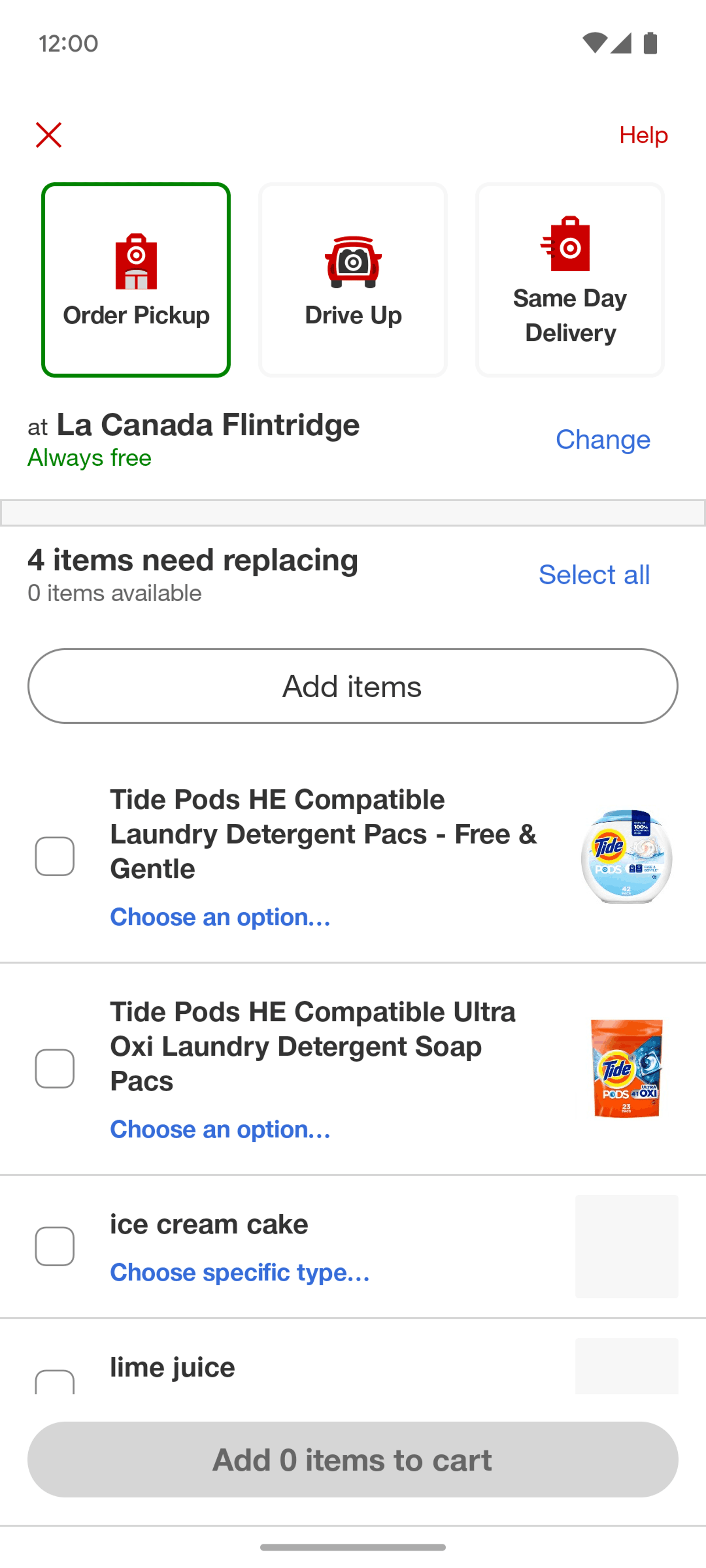 Target Android Shopping interface screenshot 11