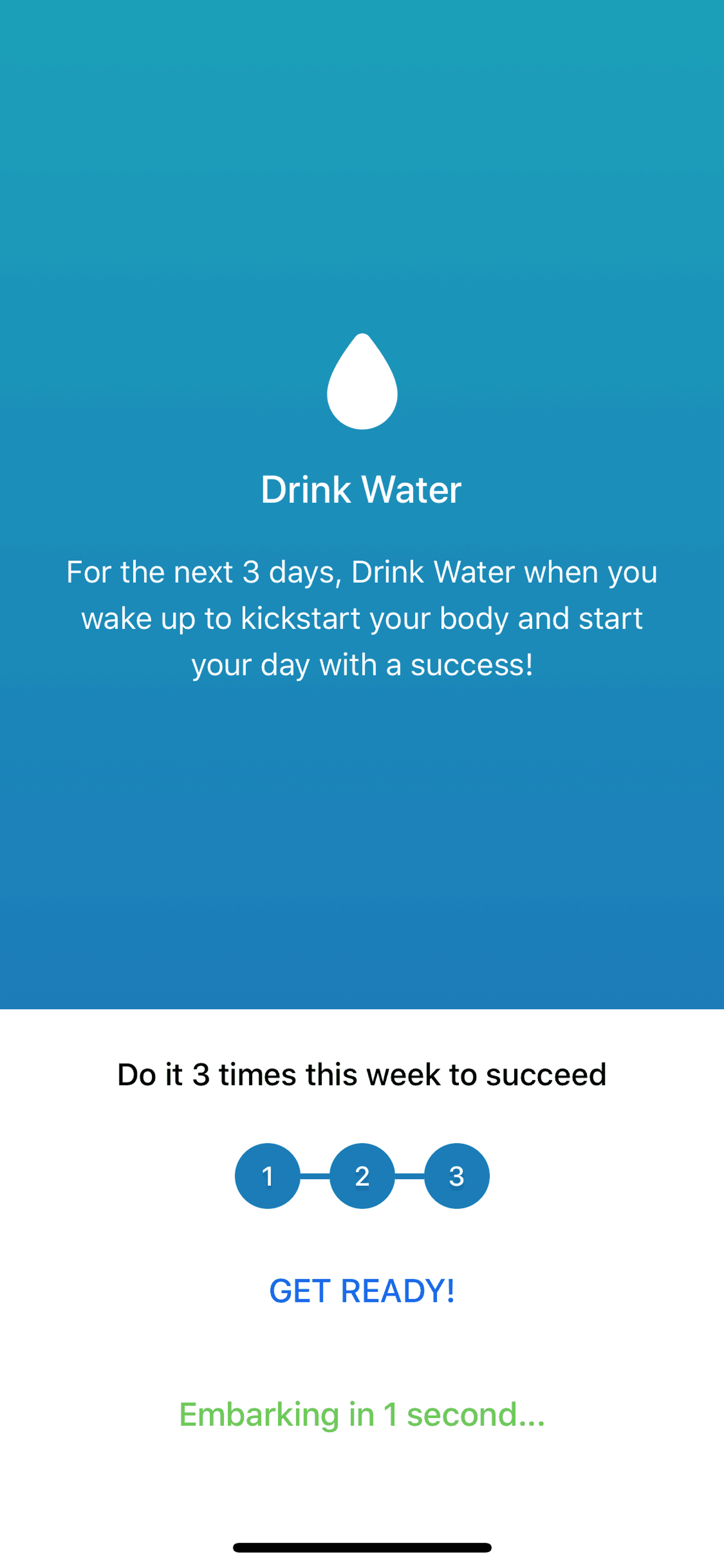 Fabulous iOS Health & Fitness interface screenshot 21