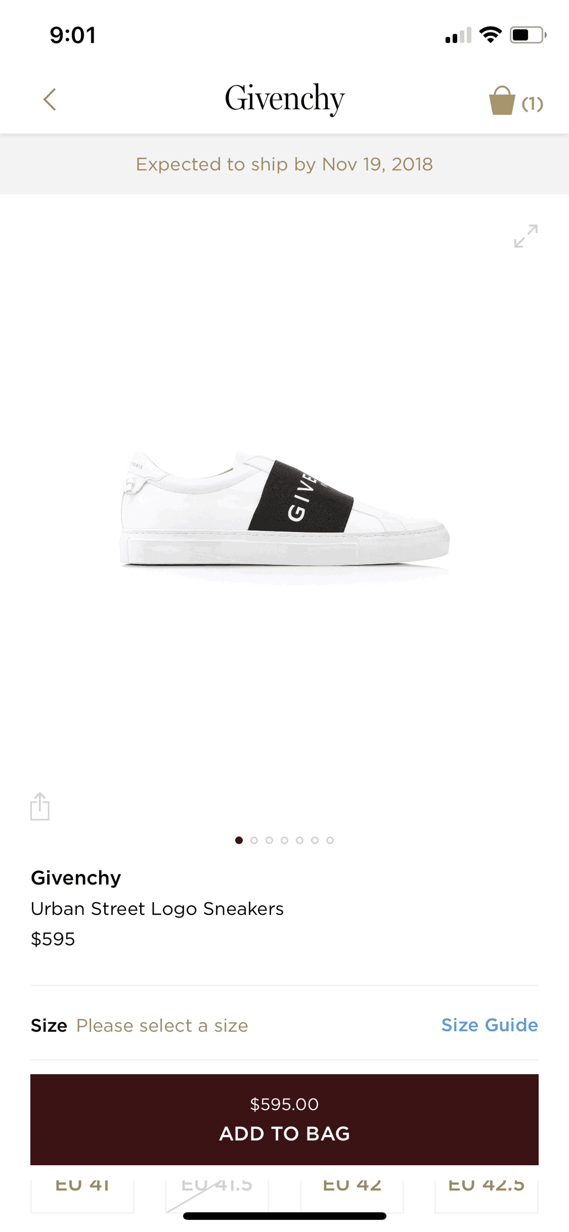 Moda Operandi iOS Shopping interface screenshot 17