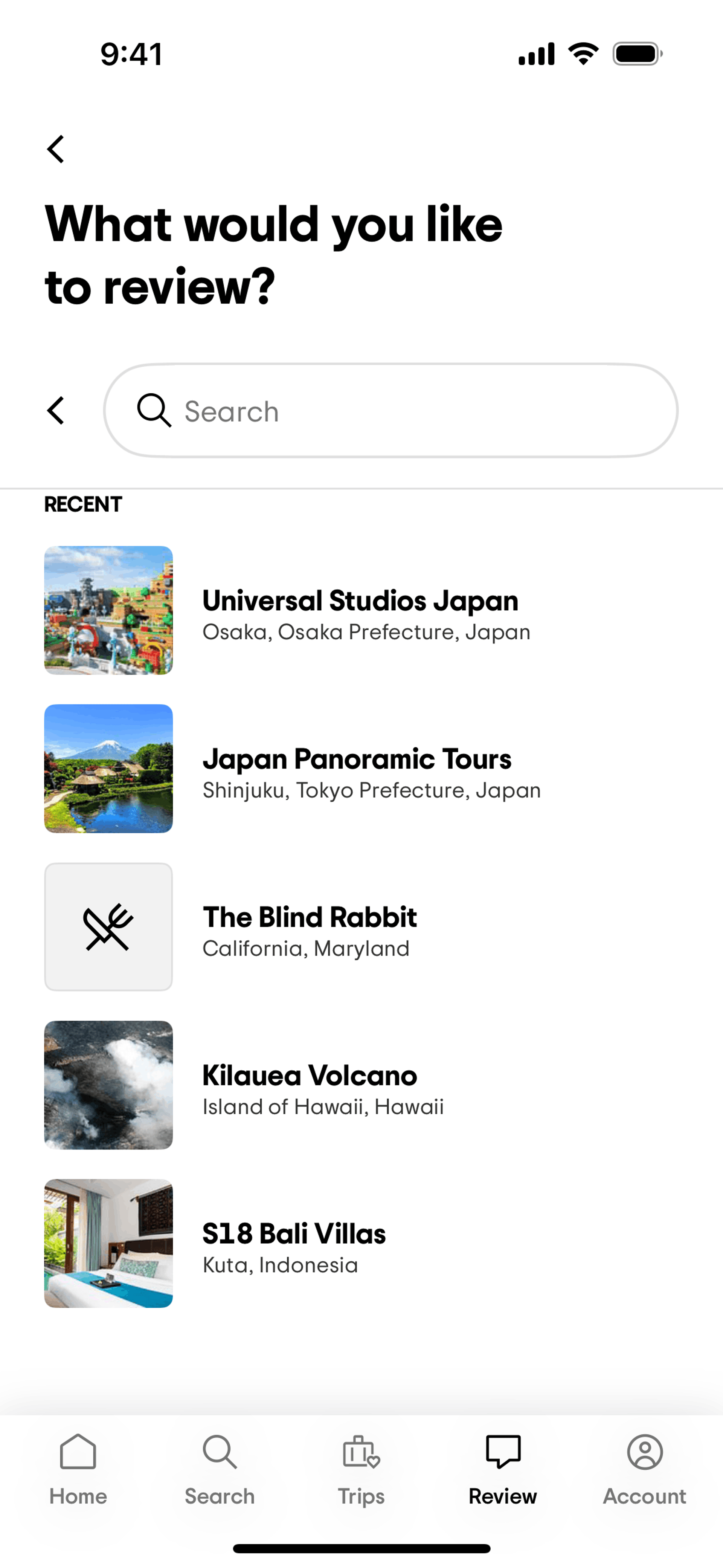 Tripadvisor iOS Travel & Transportation interface screenshot 10