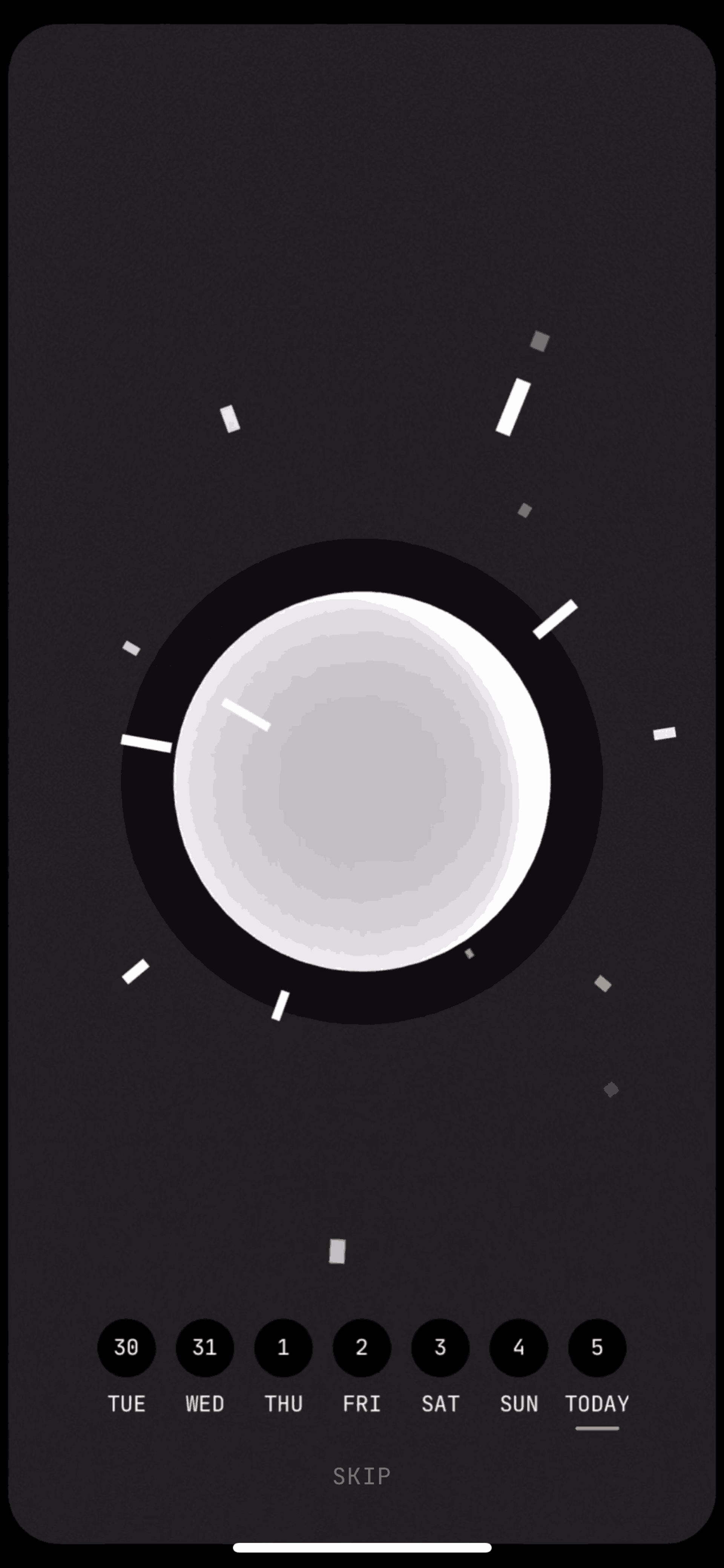 (Not Boring) Habits iOS Health & Fitness interface screenshot 5