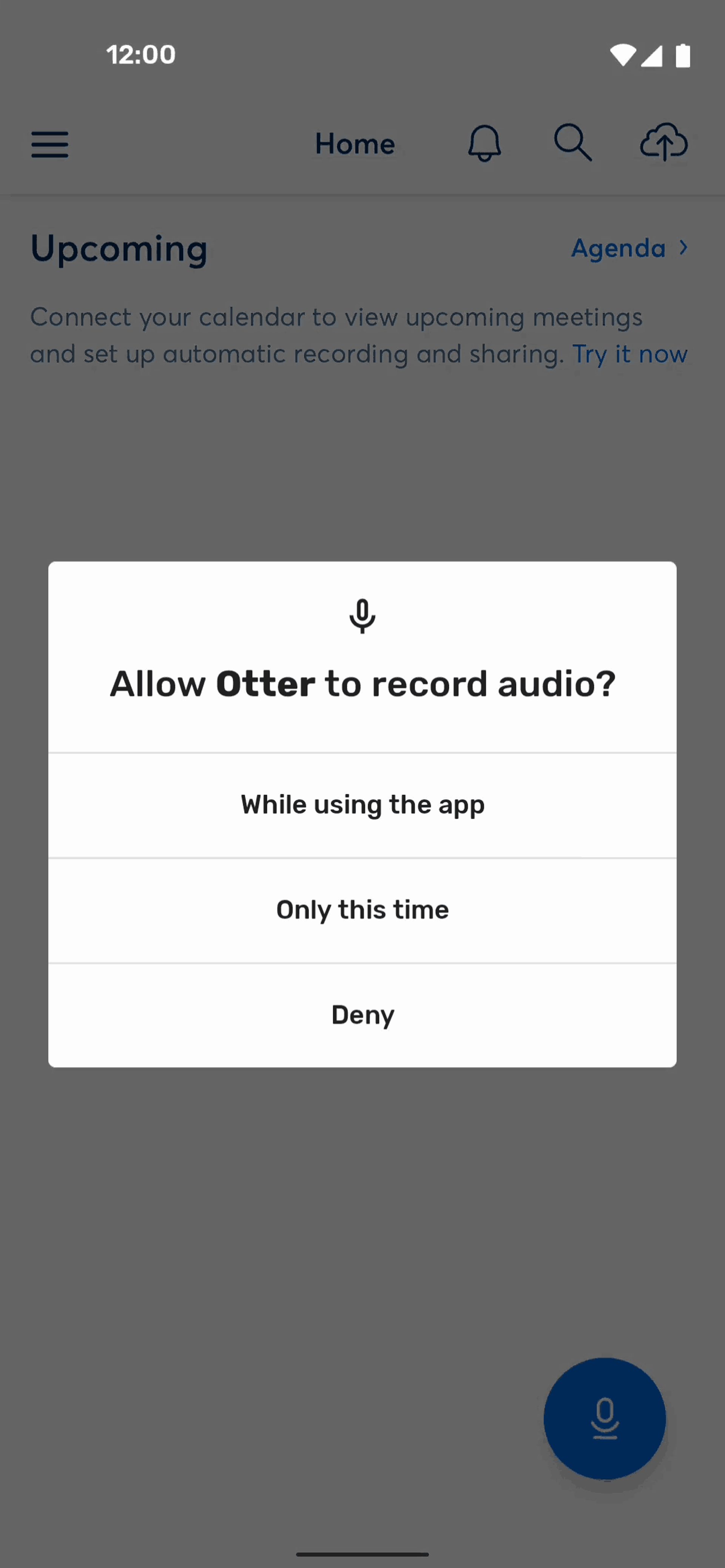 Otter.ai Android AI interface screenshot 14