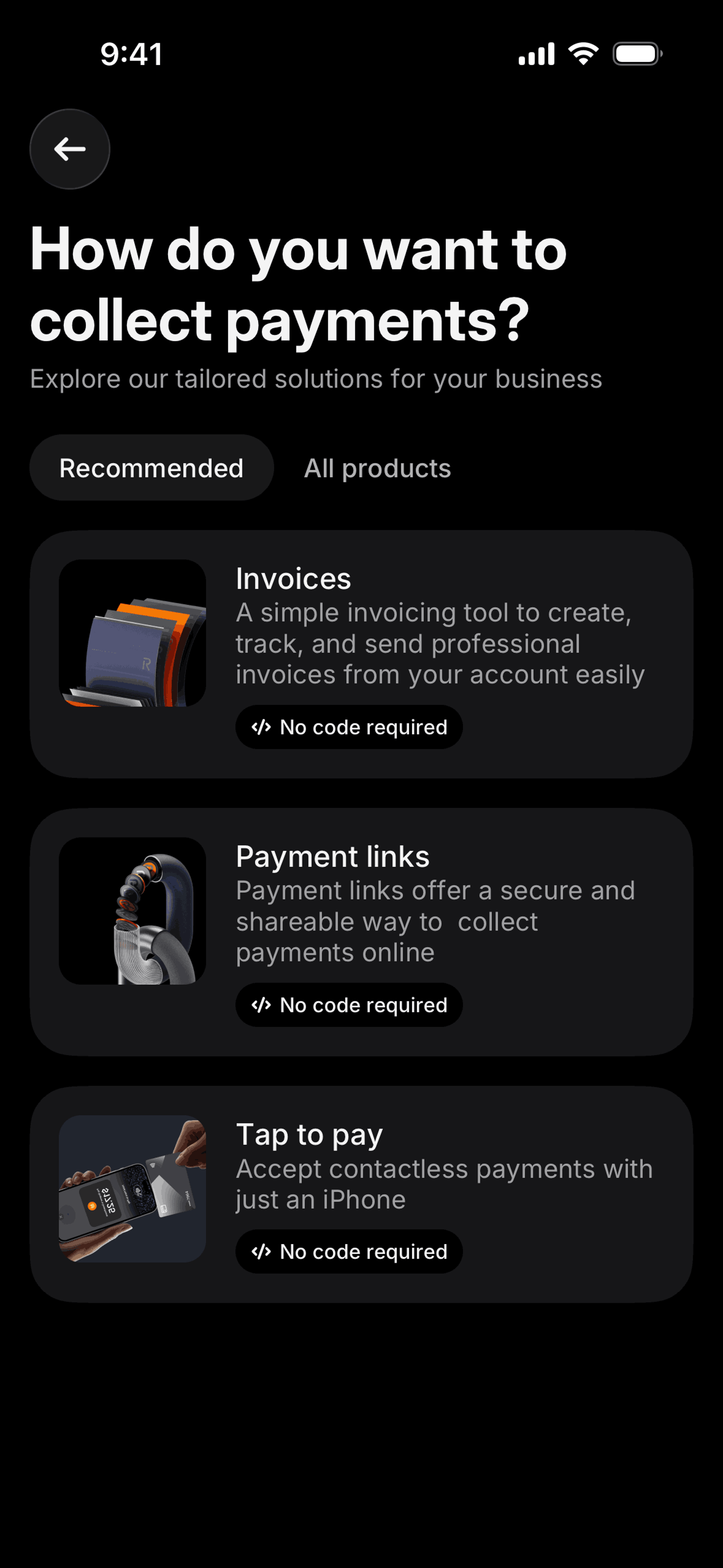 Revolut Business iOS Finance interface screenshot 16
