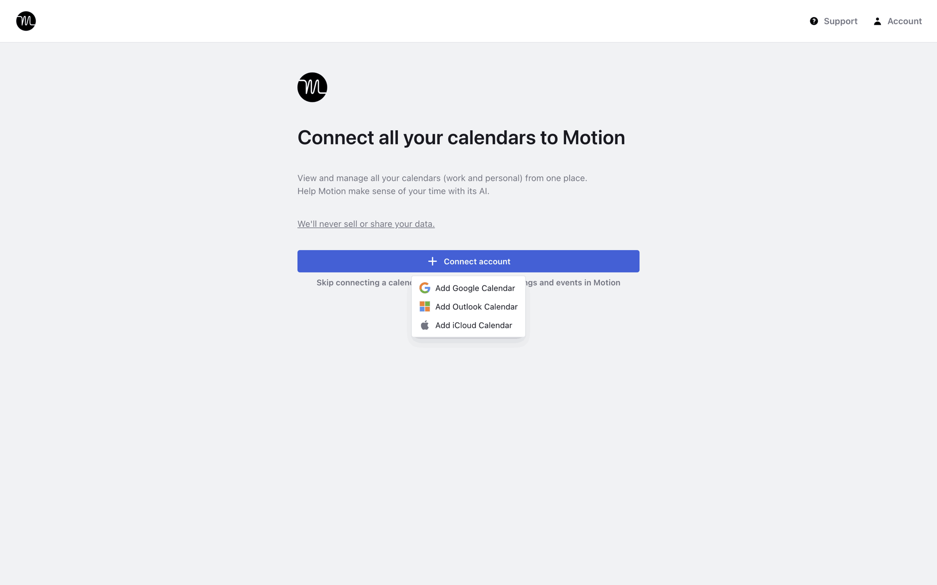 Motion Web AI interface screenshot 15