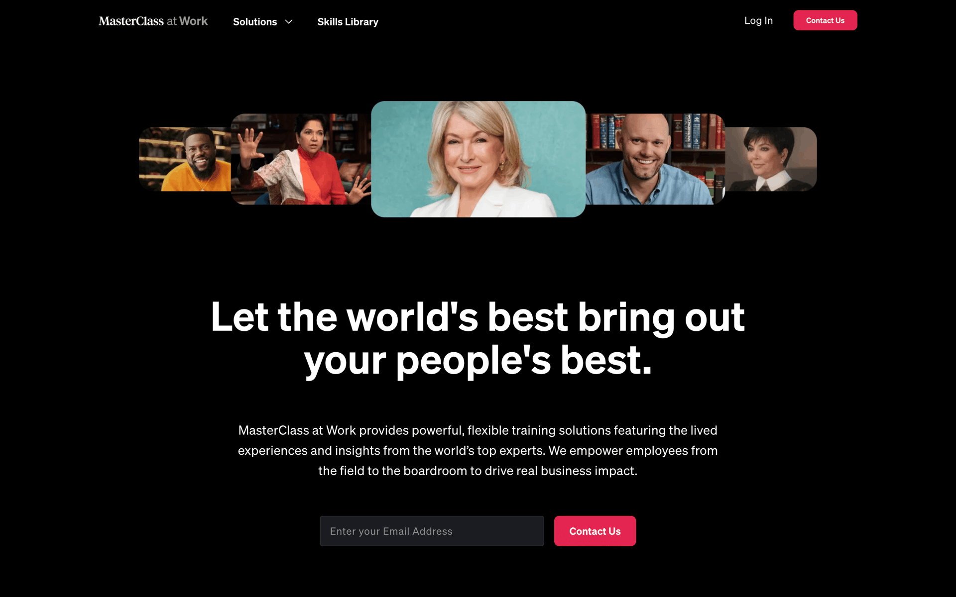 MasterClass Web Business interface screenshot 21