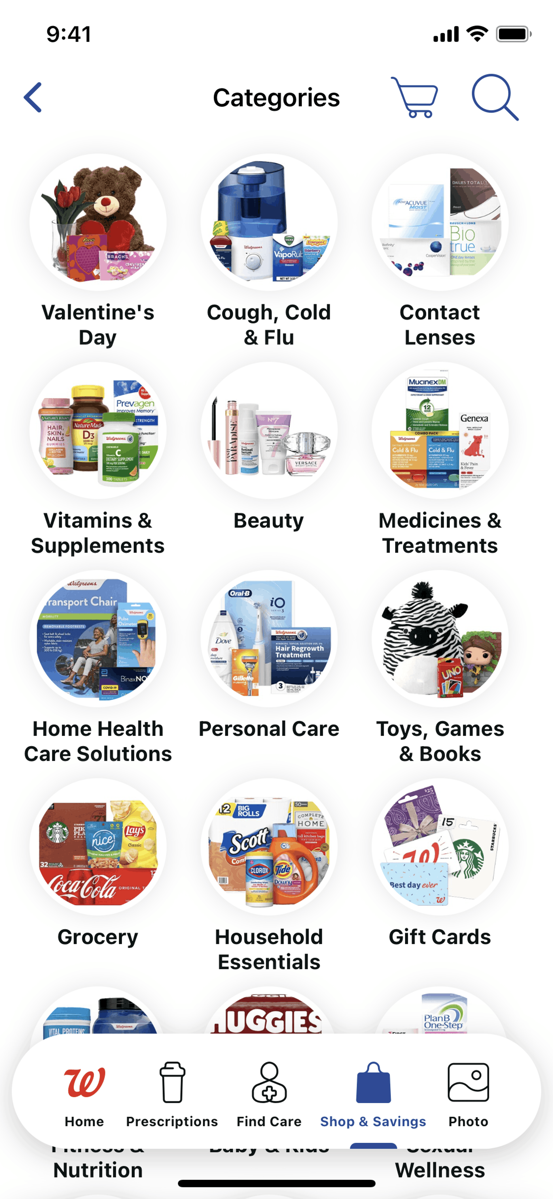 Walgreens iOS Shopping interface screenshot 6