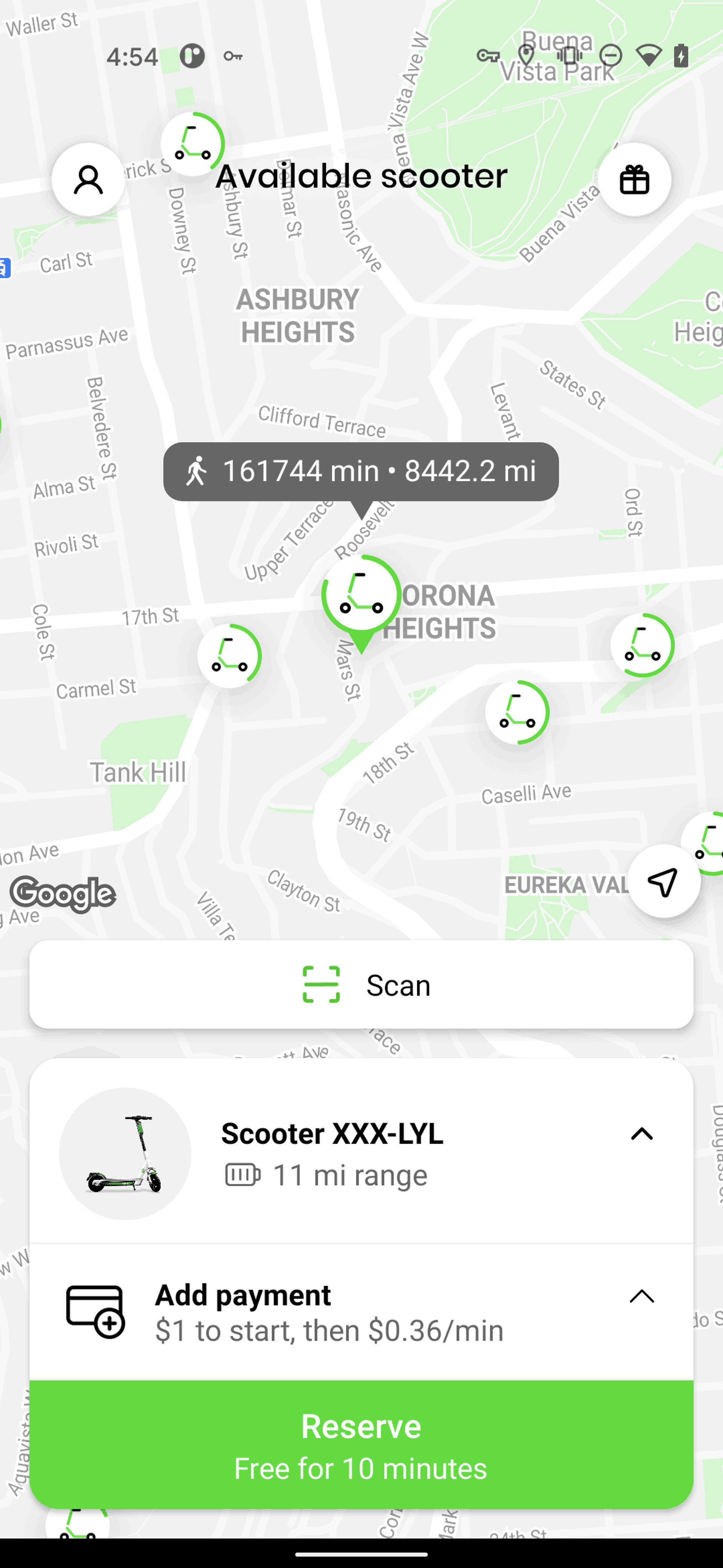 Lime Android Travel & Transportation interface screenshot 12