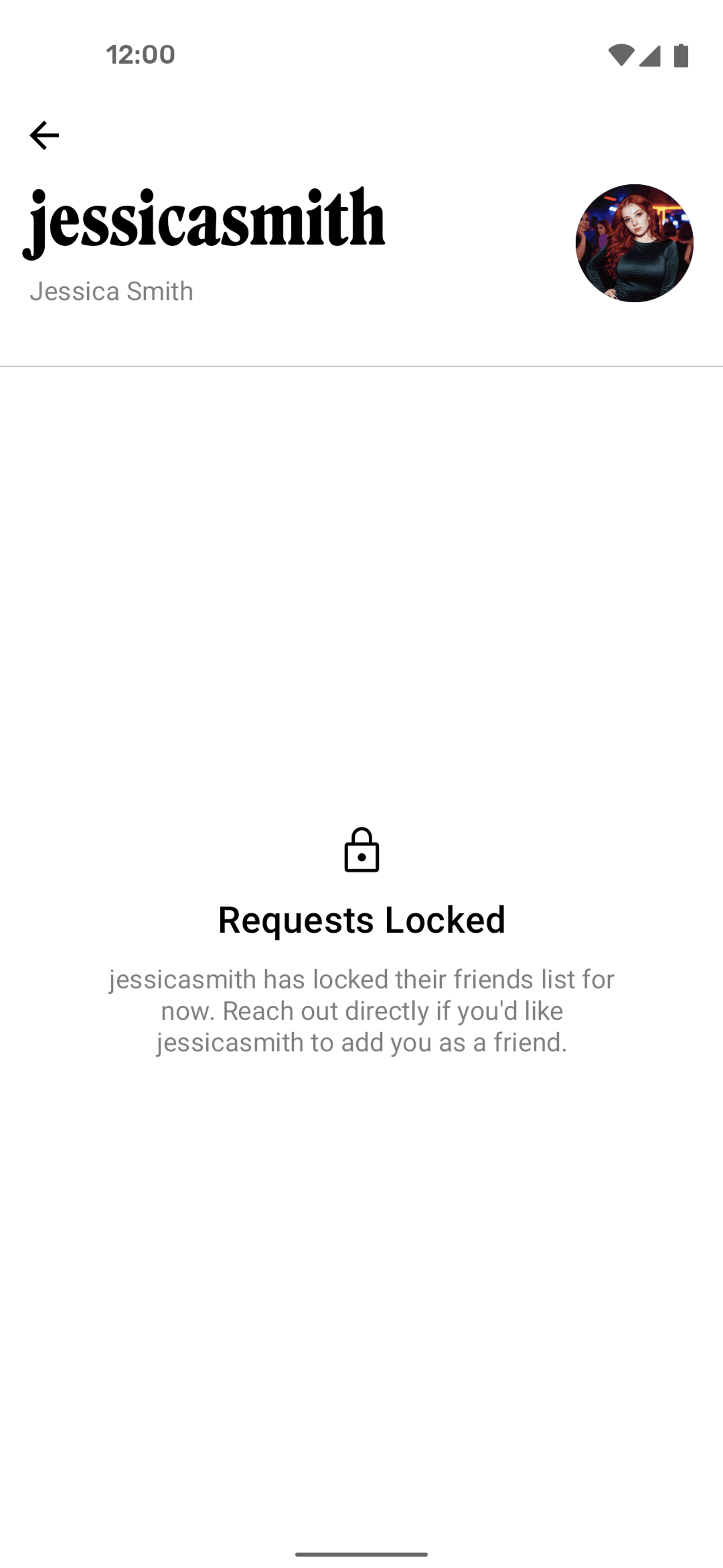 Retro Android Social Networking interface screenshot 21