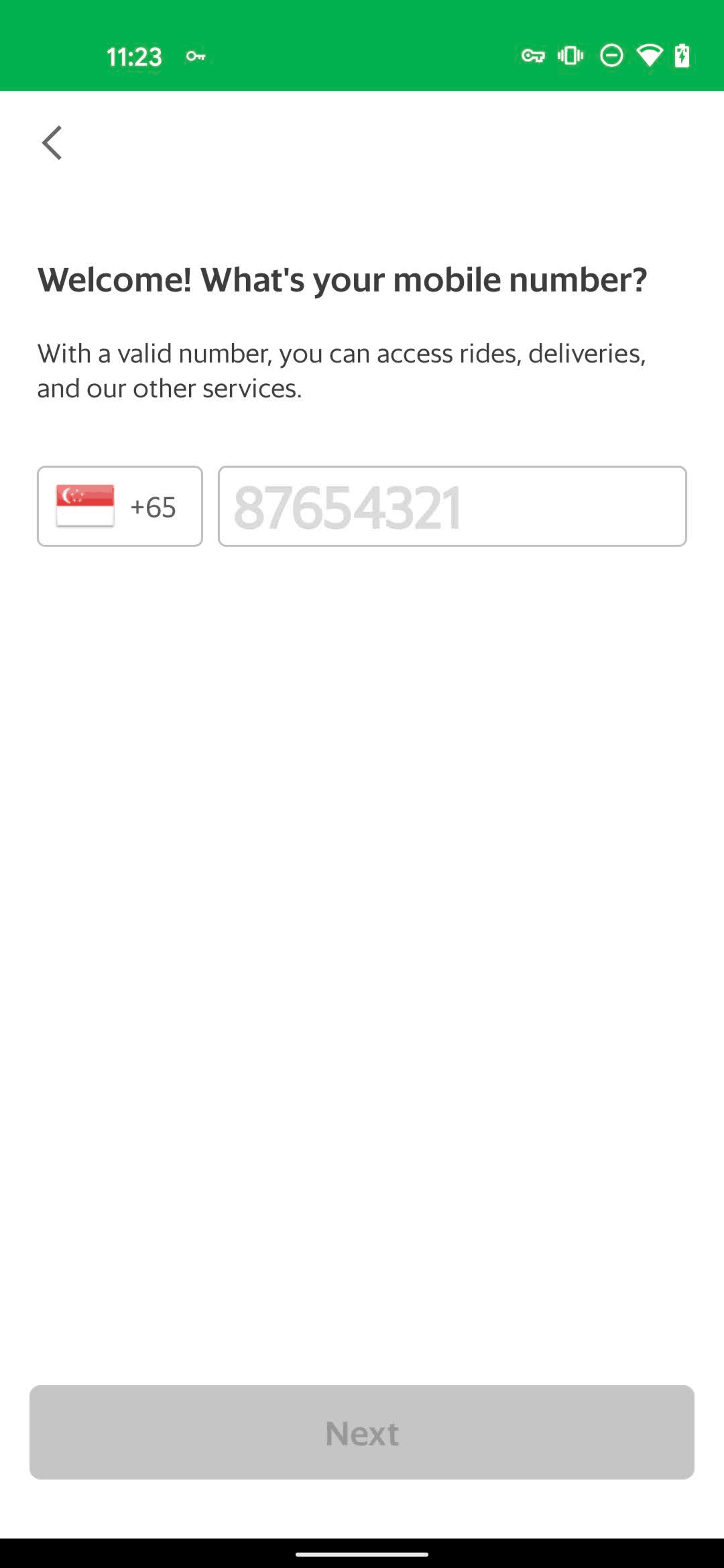 Grab Android Finance interface screenshot 4