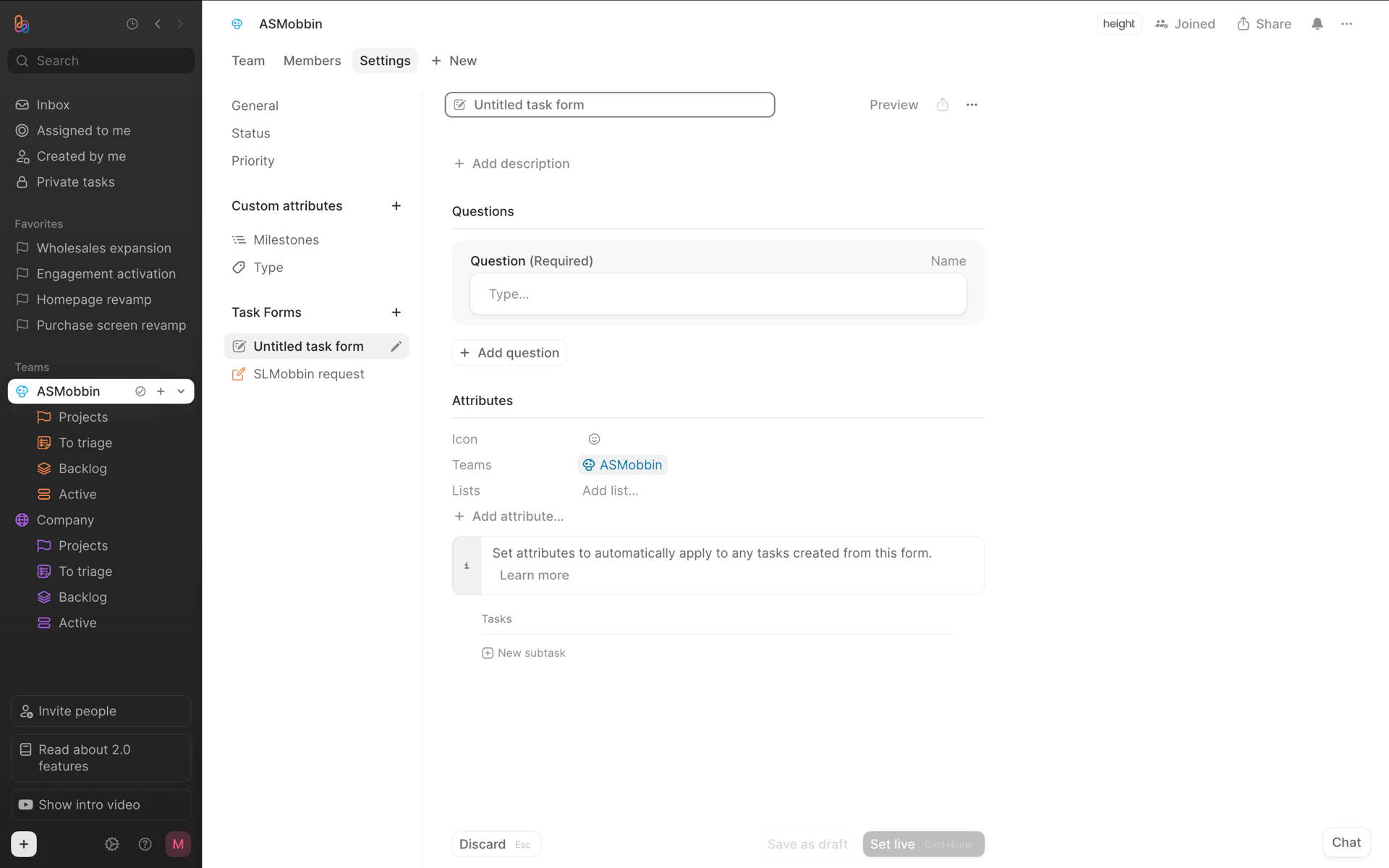Height Web Business interface screenshot 16