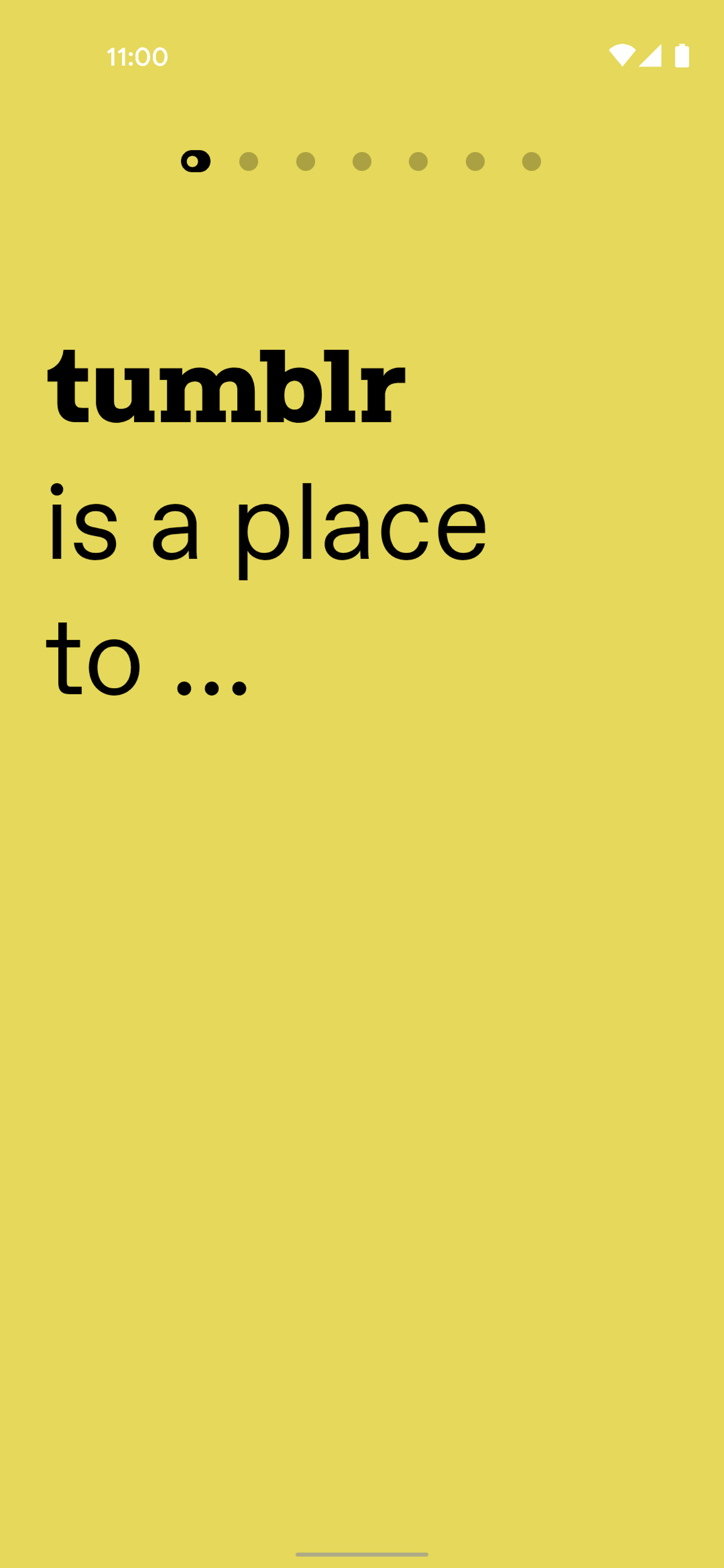 Tumblr Android Social Networking interface screenshot 15