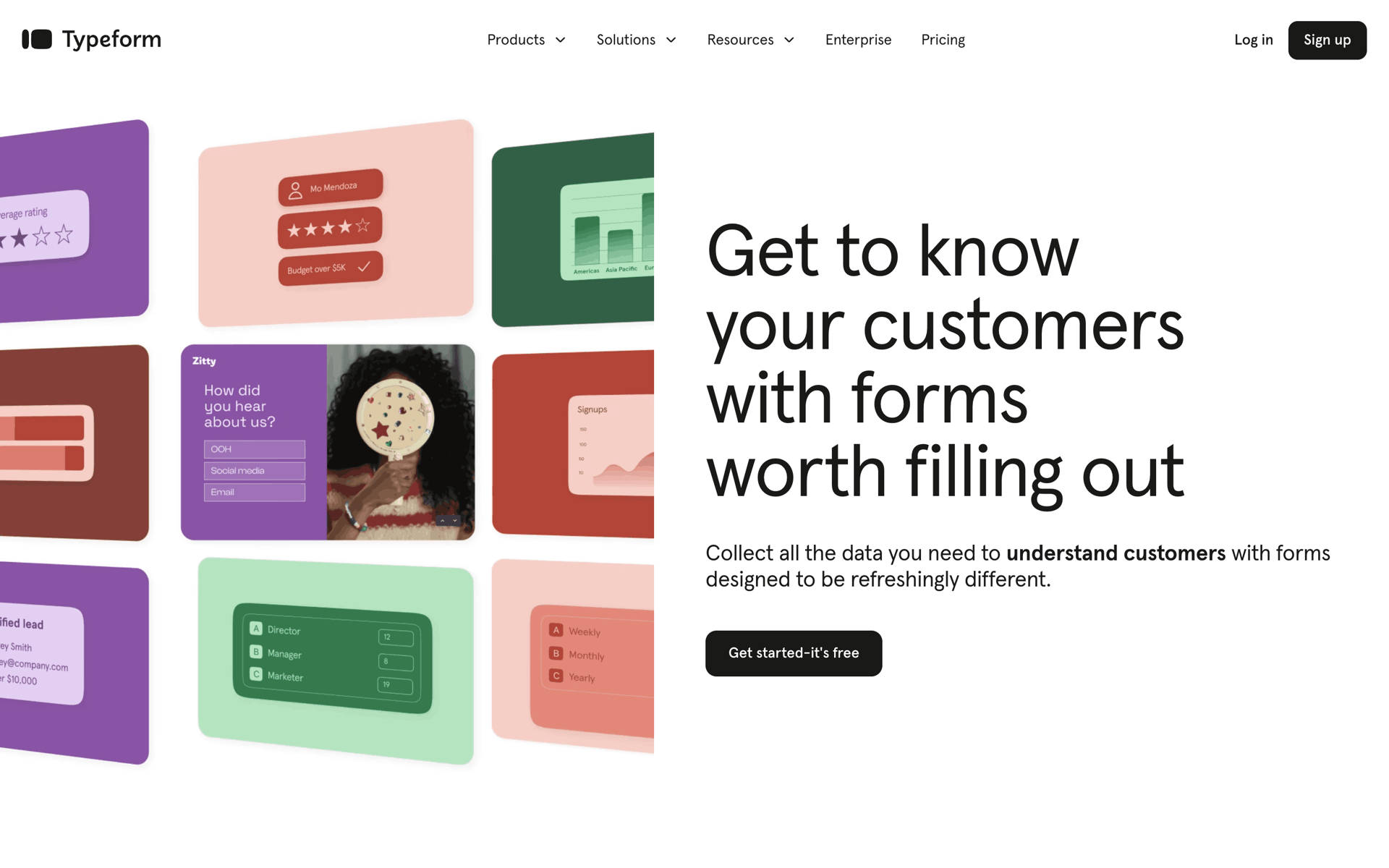 Typeform Web Productivity interface screenshot 1