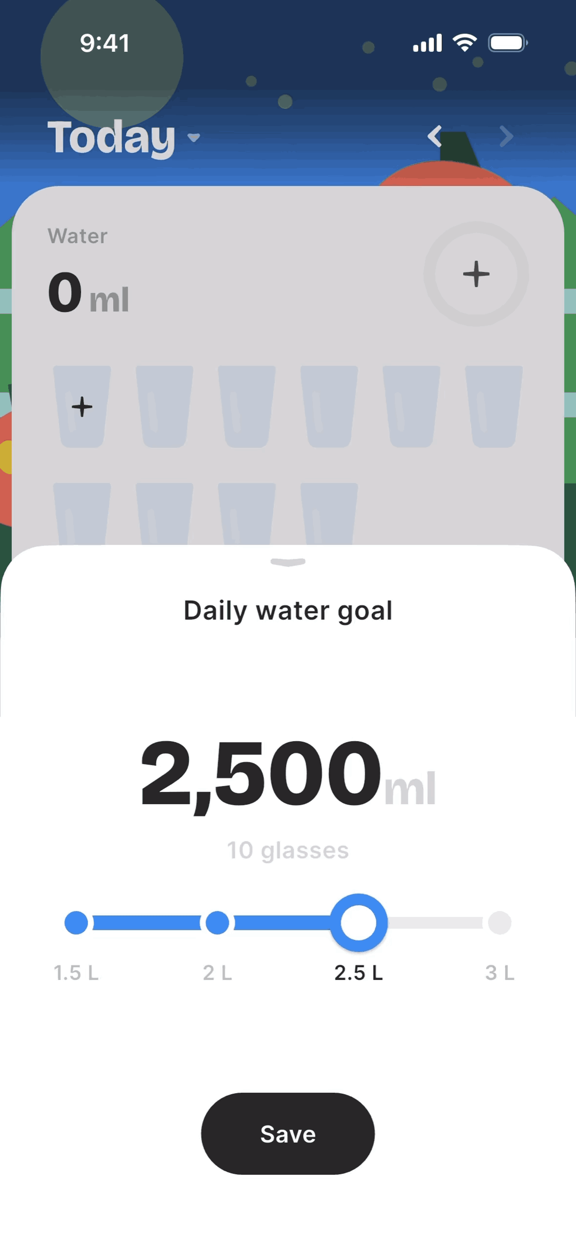 BitePal iOS Health & Fitness interface screenshot 19