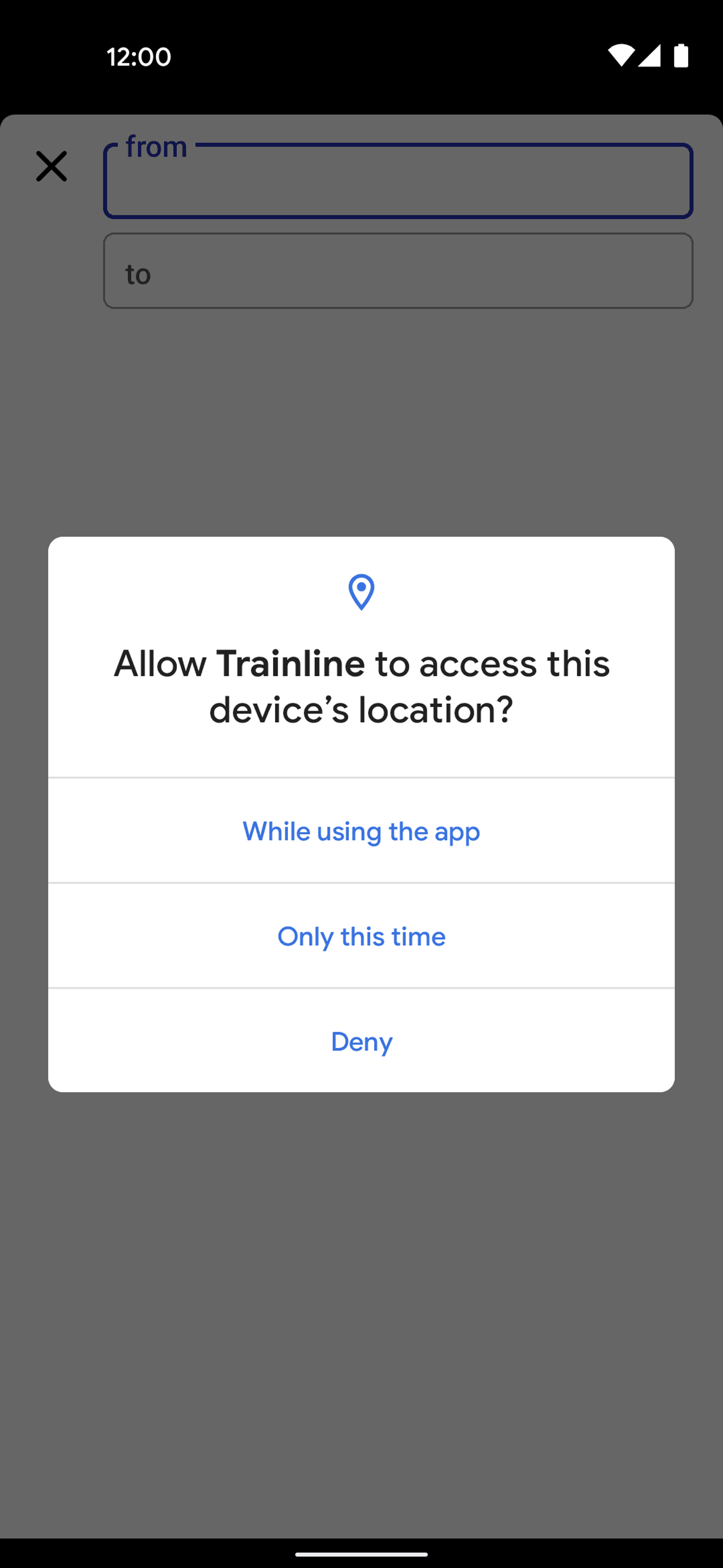 Trainline Android Travel & Transportation interface screenshot 22