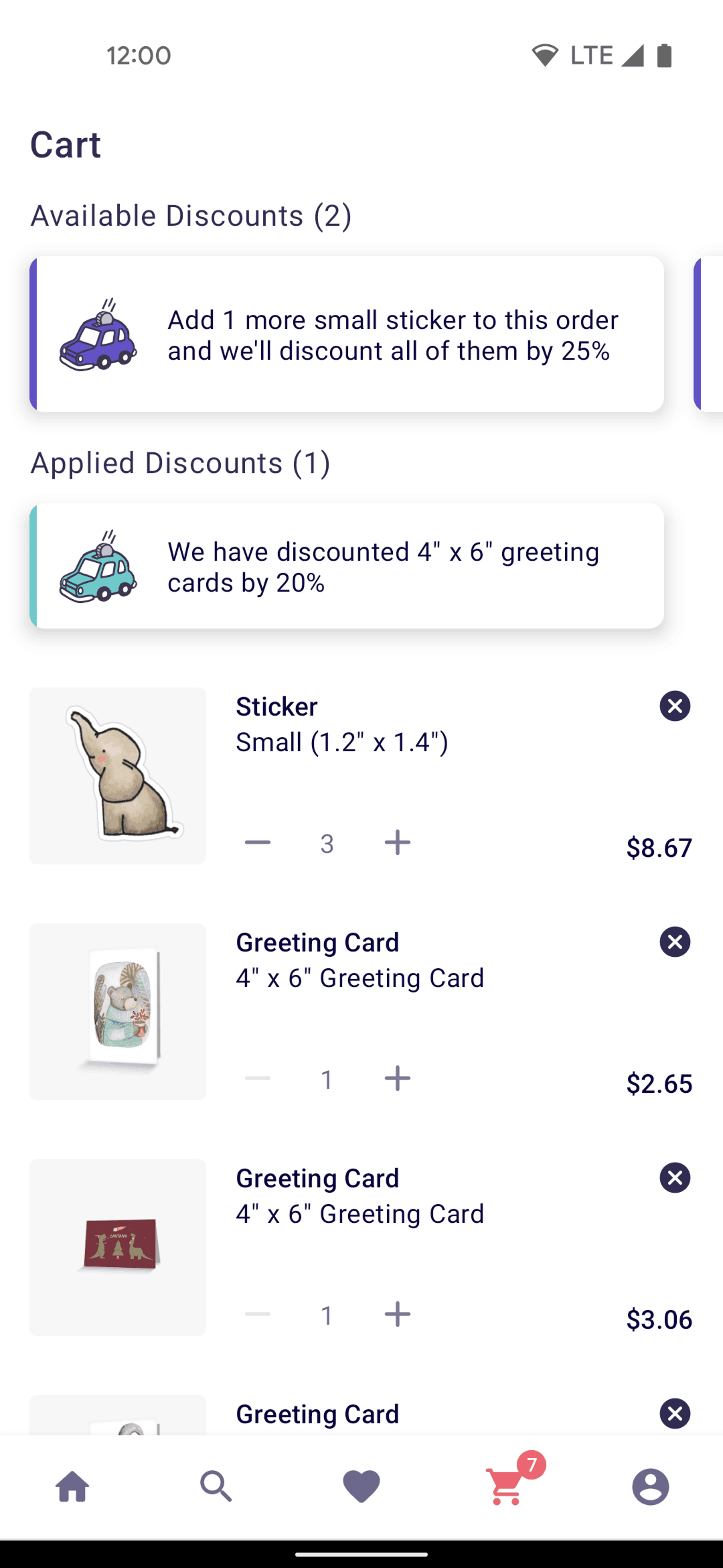 Redbubble Android Shopping interface screenshot 17